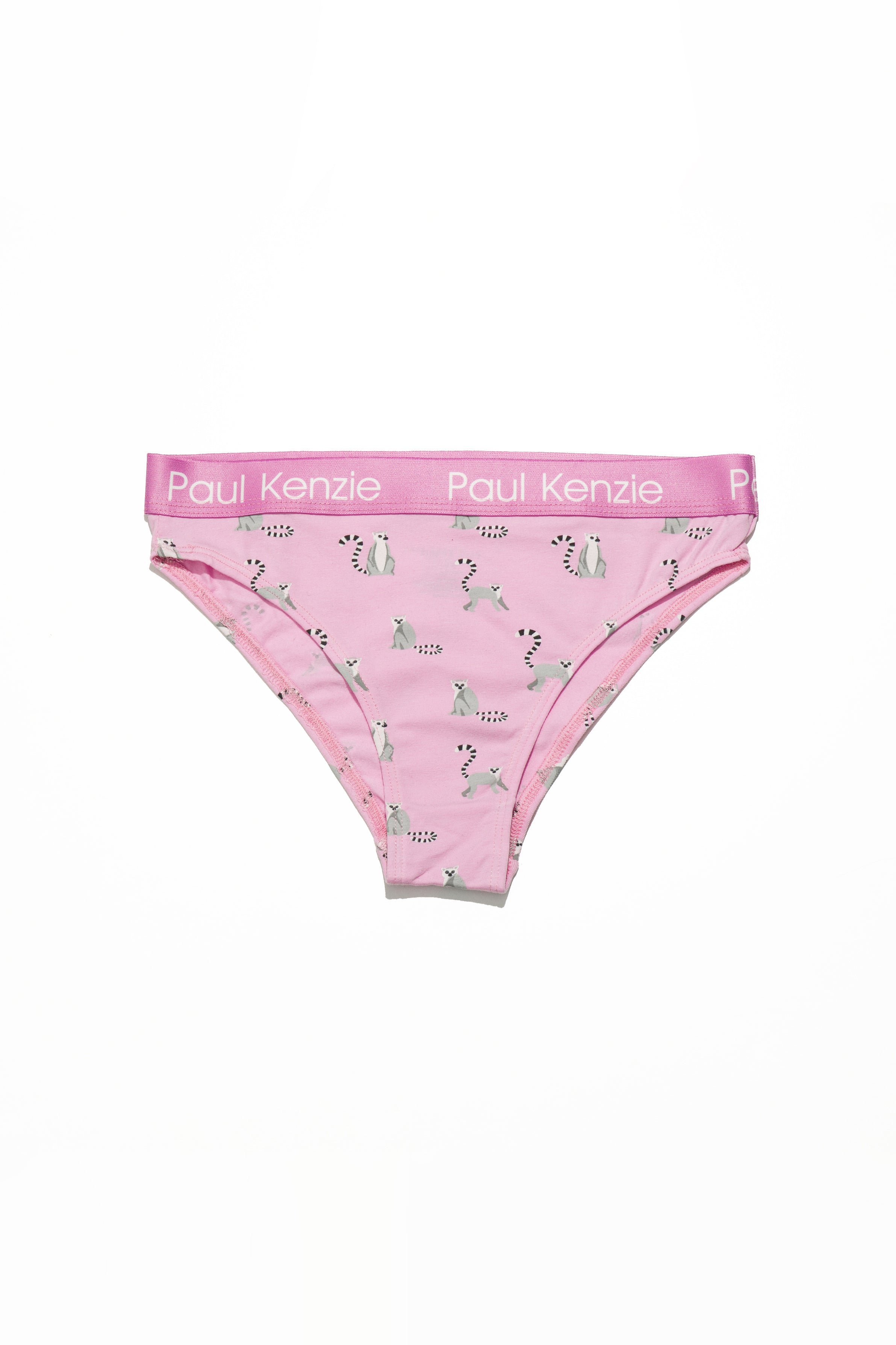 Paul Kenzie-Desenli Kadın Slip Külot – Eco Characters – Lemur-Slip Külot-1-Milagron.com