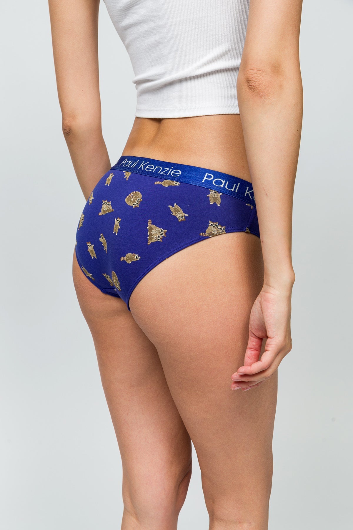 Paul Kenzie-Desenli Kadın Slip Külot Rakun-8-Milagron.com