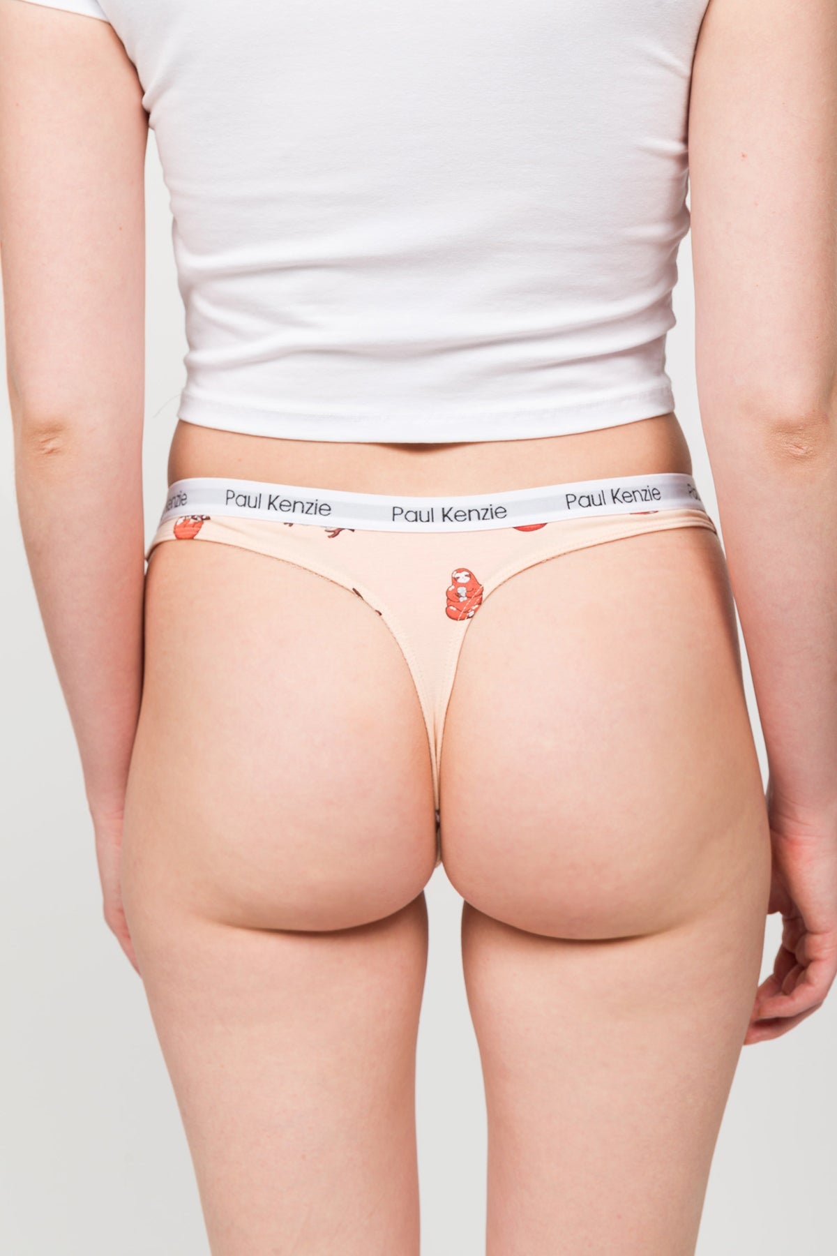 Paul Kenzie-Desenli Kadın String Külot Couple Collection Lazy-String-5-Milagron.com