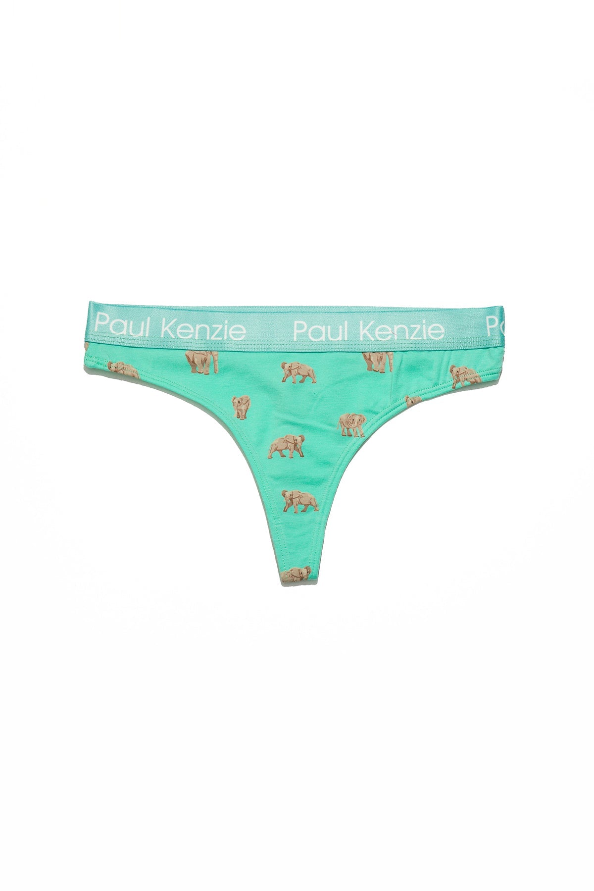 Paul Kenzie-Desenli Kadın String Külot – Eco Characters – Elephantastic-String-1-Milagron.com