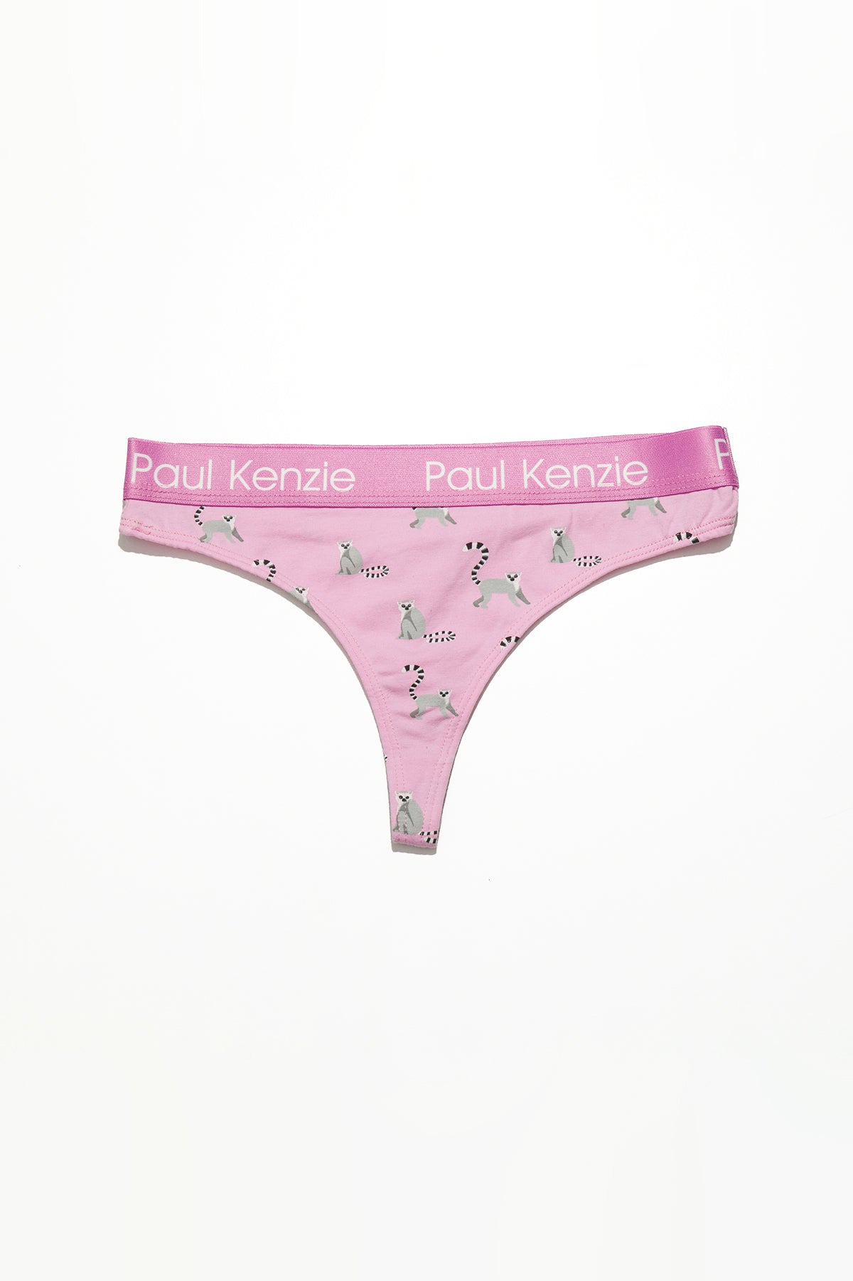 Paul Kenzie-Desenli Kadın String Külot – Eco Characters – Lemur-String-1-Milagron.com