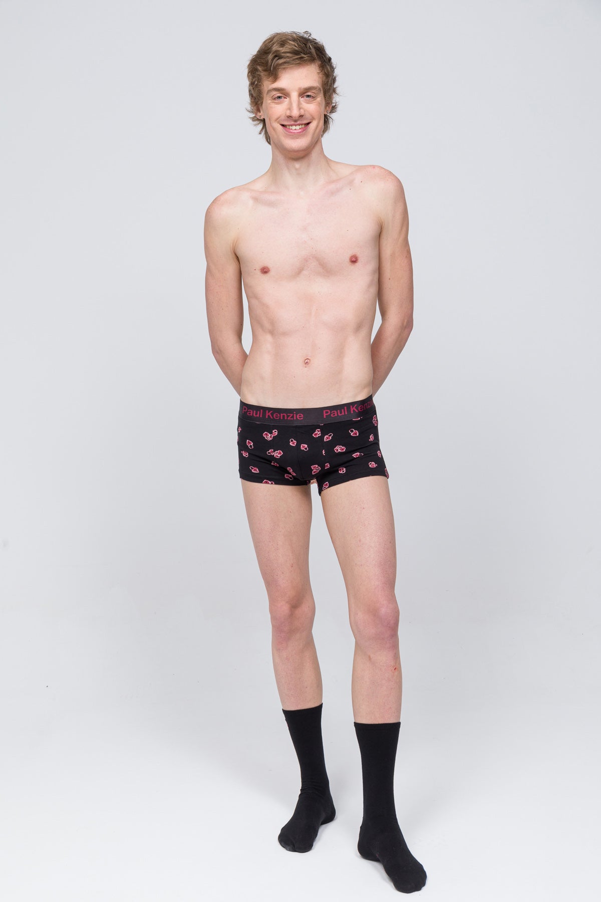 Paul Kenzie-Desenli Trunk Boxer Valentine Collection Lovelock-3-Milagron.com