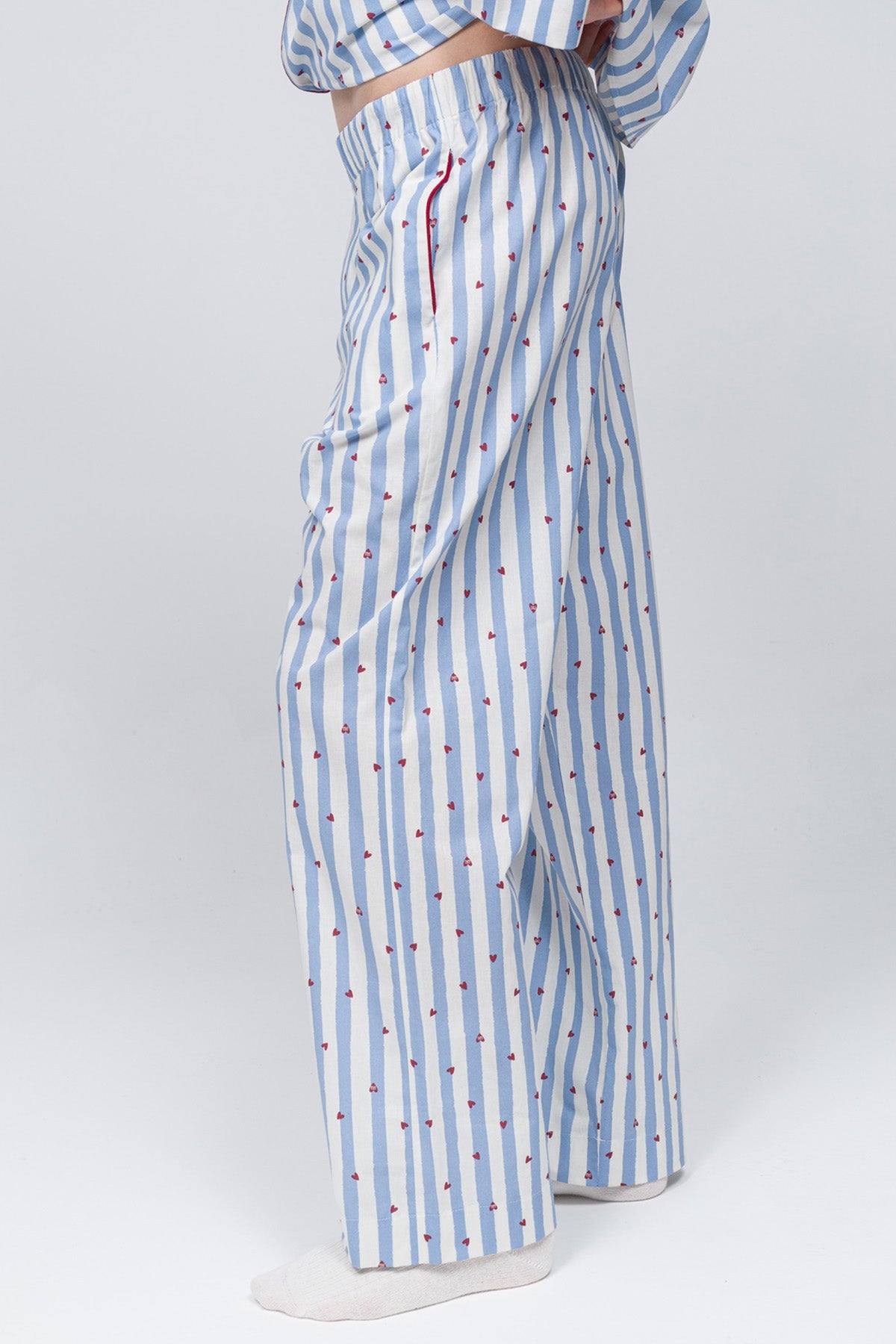 Paul Kenzie-Erkek Pijama Altı Valentine Collection Love On Line-5-Milagron.com