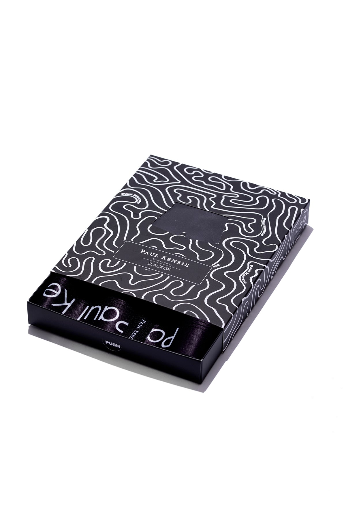 Paul Kenzie-Erkek Trunk Boxer Blackish-Boxer-2-Milagron.com