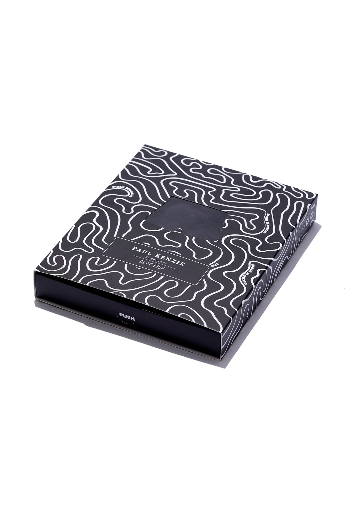 Paul Kenzie-Erkek Trunk Boxer Blackish-Boxer-8-Milagron.com