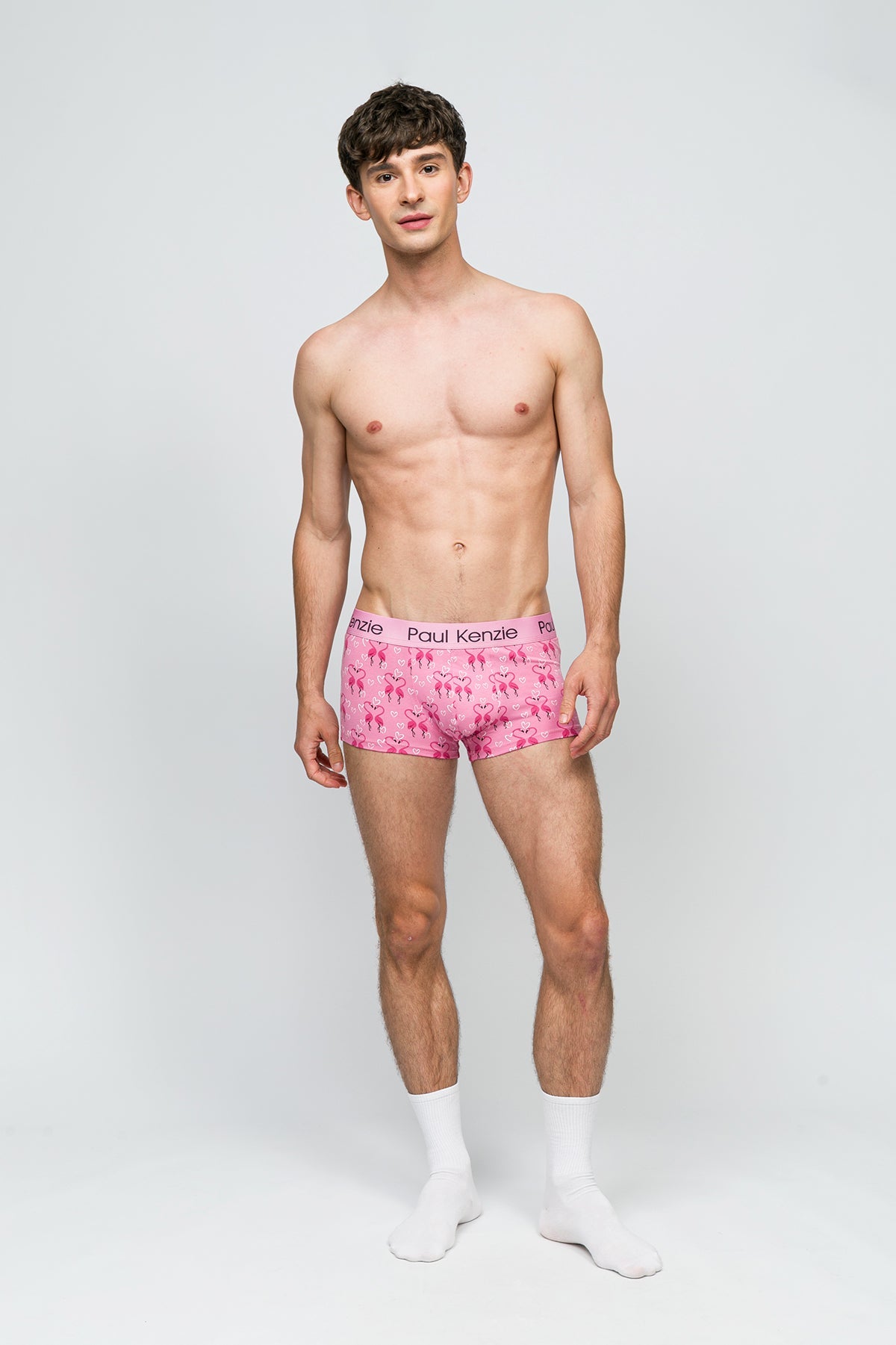 Paul Kenzie-Erkek Trunk Boxer Flovemingo-Boxer-3-Milagron.com