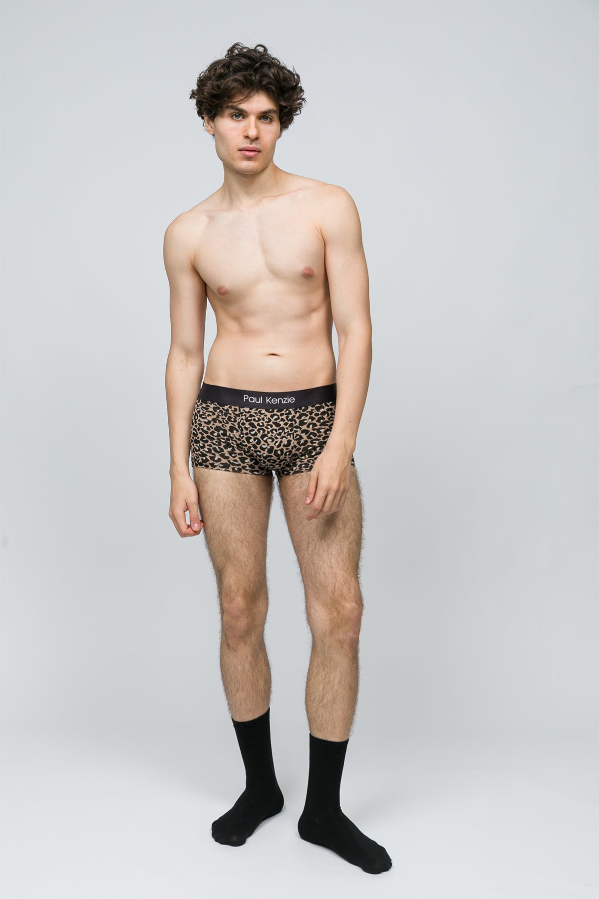 Paul Kenzie-Erkek Trunk Boxer Leopard-3-Milagron.com