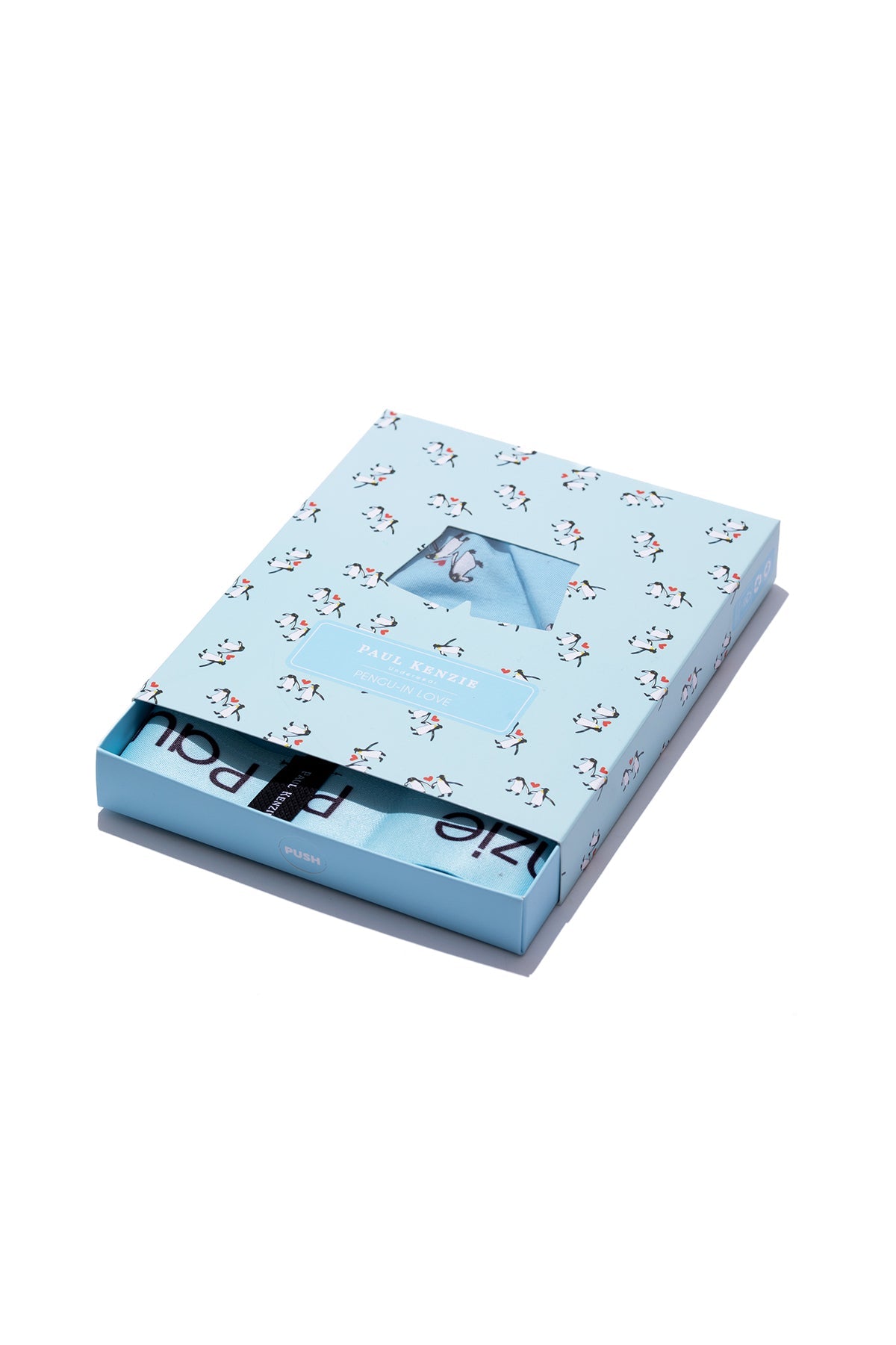 Paul Kenzie-Erkek Trunk Boxer Penguin Love-Boxer-2-Milagron.com