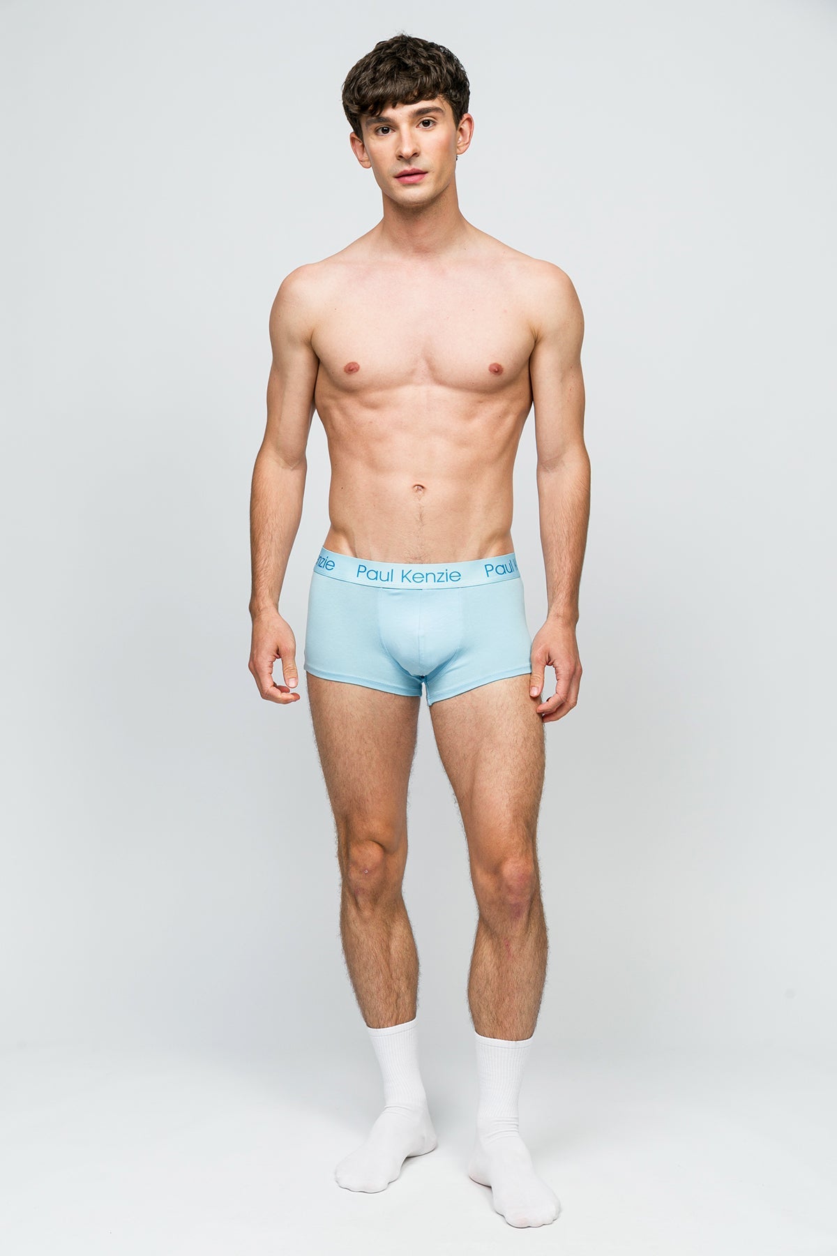 Paul Kenzie-Erkek Trunk Boxer Rainbow 4 Açık Mavi-Boxer-3-Milagron.com