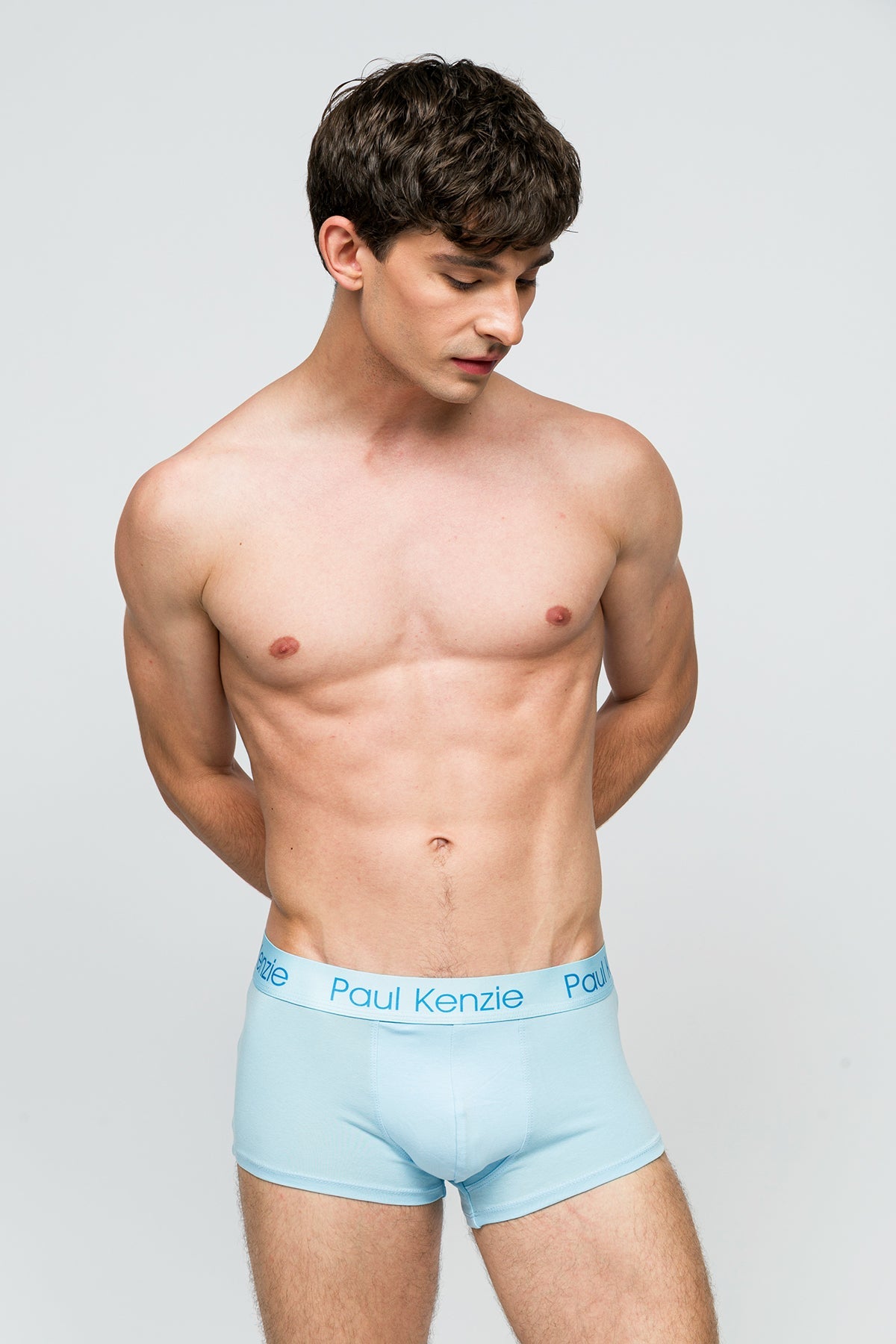 Paul Kenzie-Erkek Trunk Boxer Rainbow 4 Açık Mavi-Boxer-4-Milagron.com