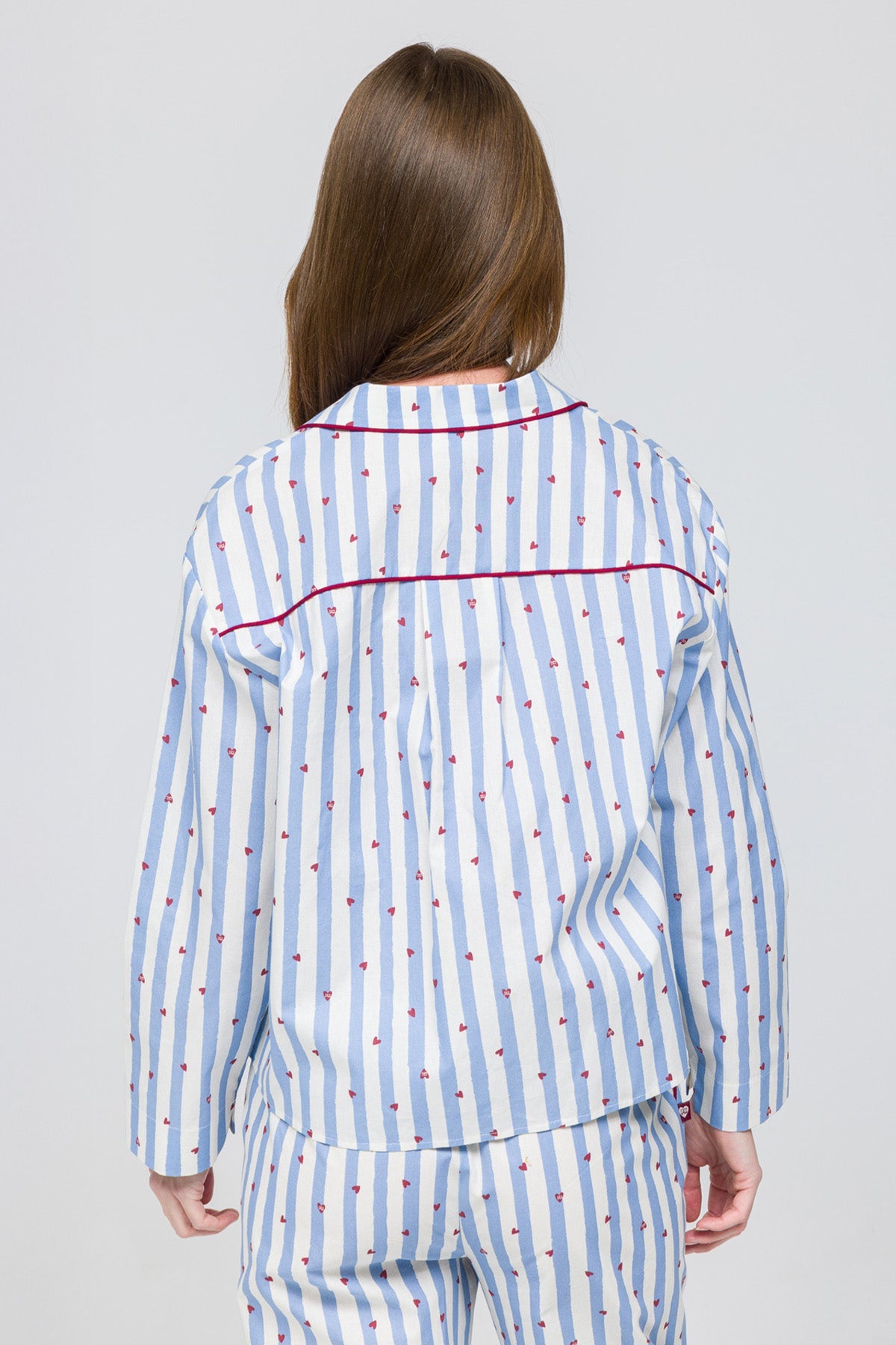 Paul Kenzie-Kadın Pijama üstü Valentine Collection Love On Line-5-Milagron.com