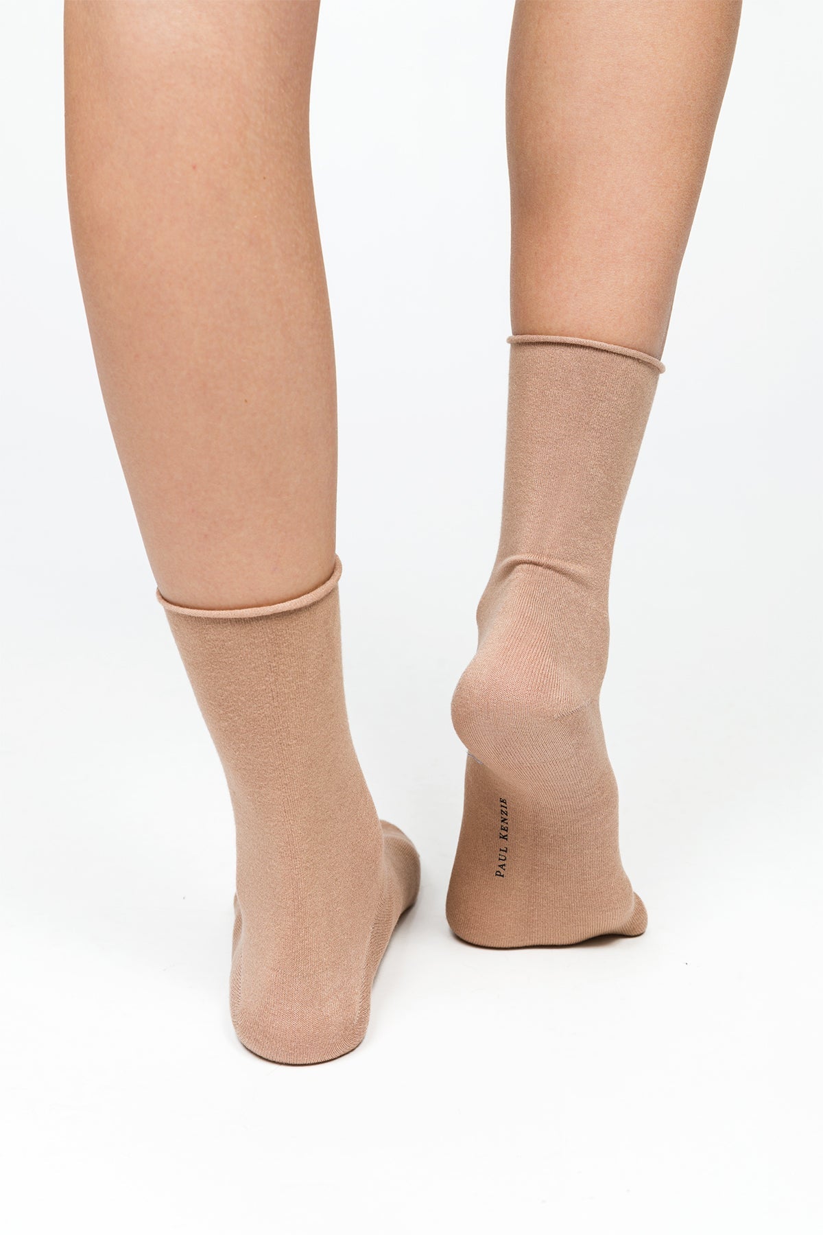 Paul Kenzie-Lastiksiz Soket Çorap Mocha Mousse-Çorap-5-Milagron.com