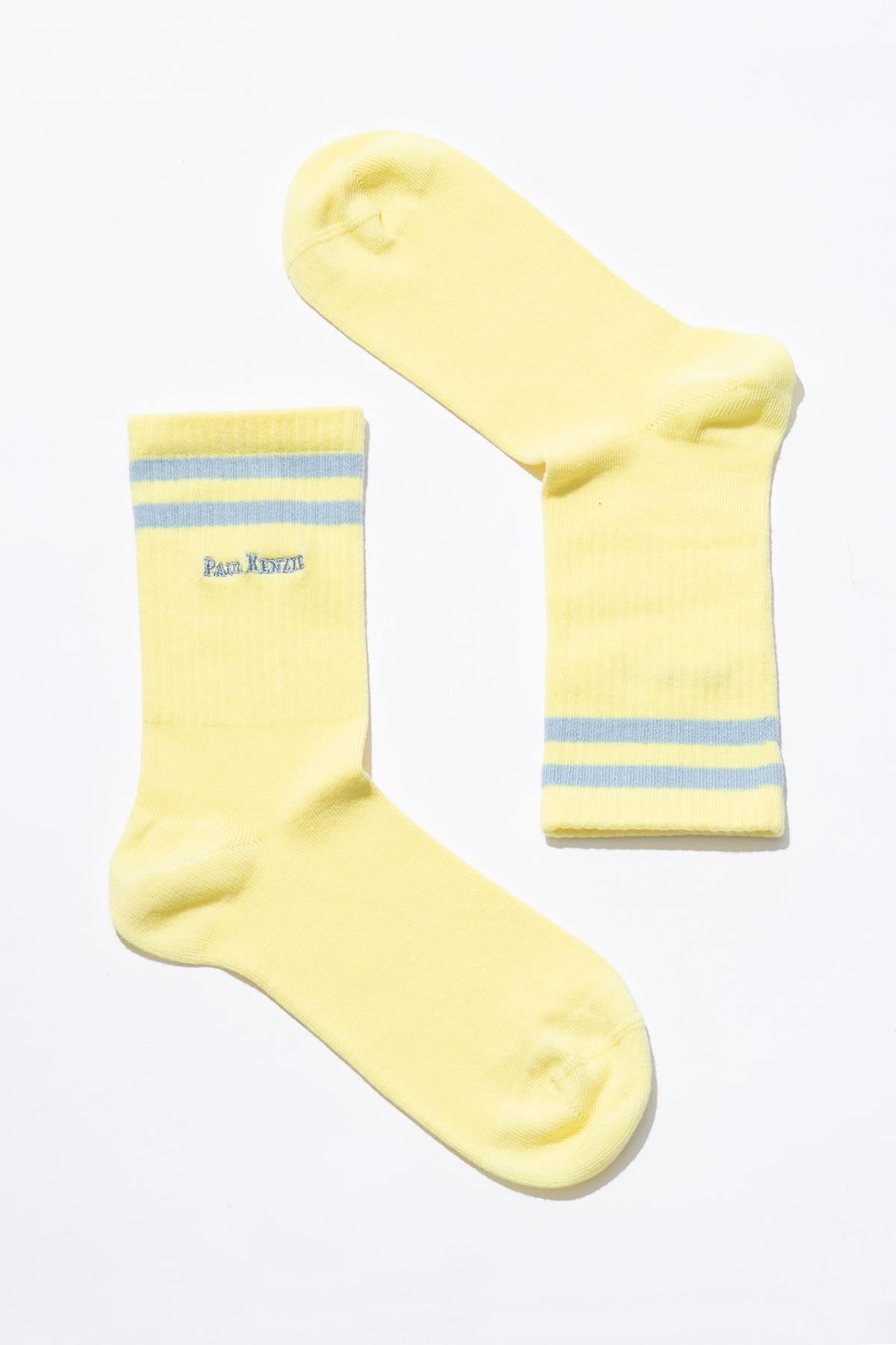 Paul Kenzie-Motley Socks Unisex Nakışlı Uzun Tenis Çorap Rainbow 1-Çorap-2-Milagron.com