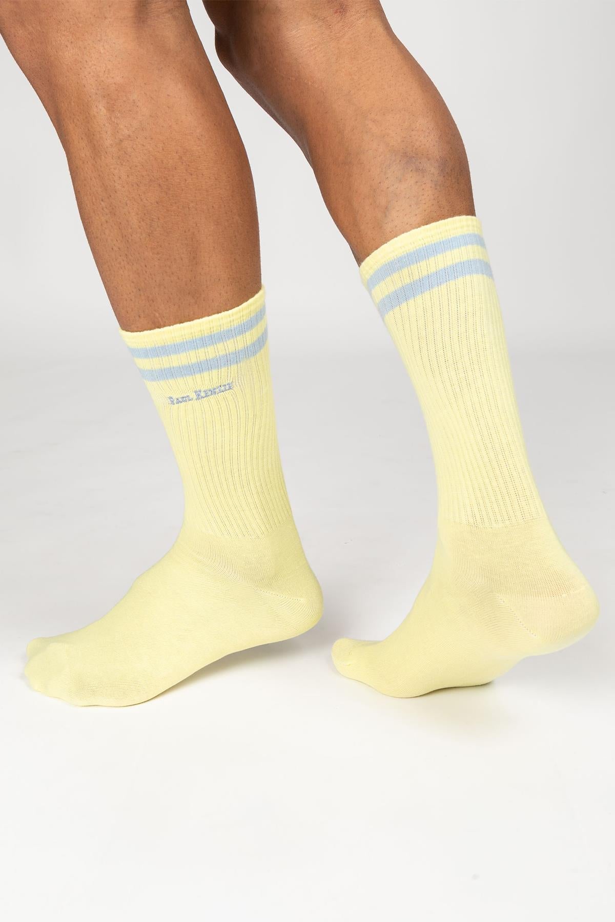 Paul Kenzie-Motley Socks Unisex Nakışlı Uzun Tenis Çorap Rainbow 1-Çorap-4-Milagron.com