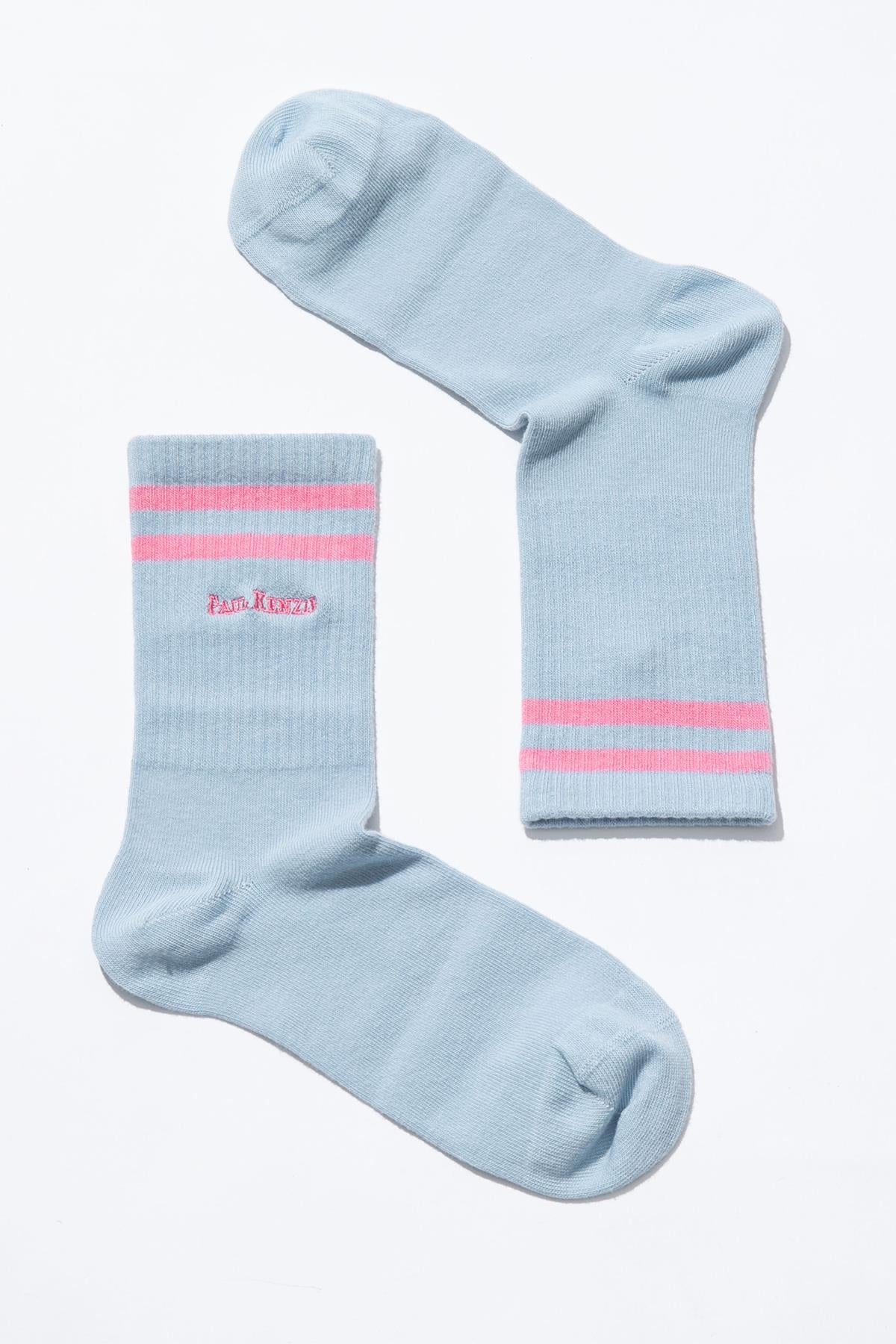 Paul Kenzie-Motley Socks Unisex Nakışlı Uzun Tenis Çorap Rainbow 3-Çorap-2-Milagron.com