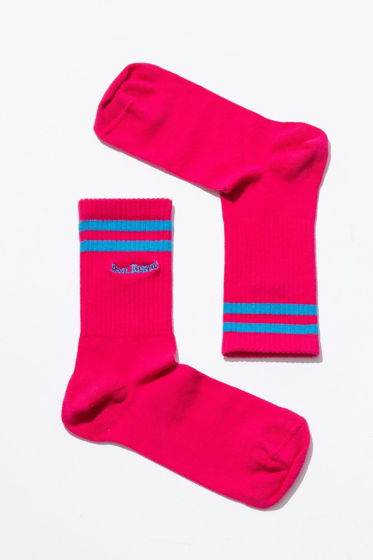 Paul Kenzie-Motley Socks Unisex Nakışlı Uzun Tenis Çorap Rainbow 5-Çorap-2-Milagron.com