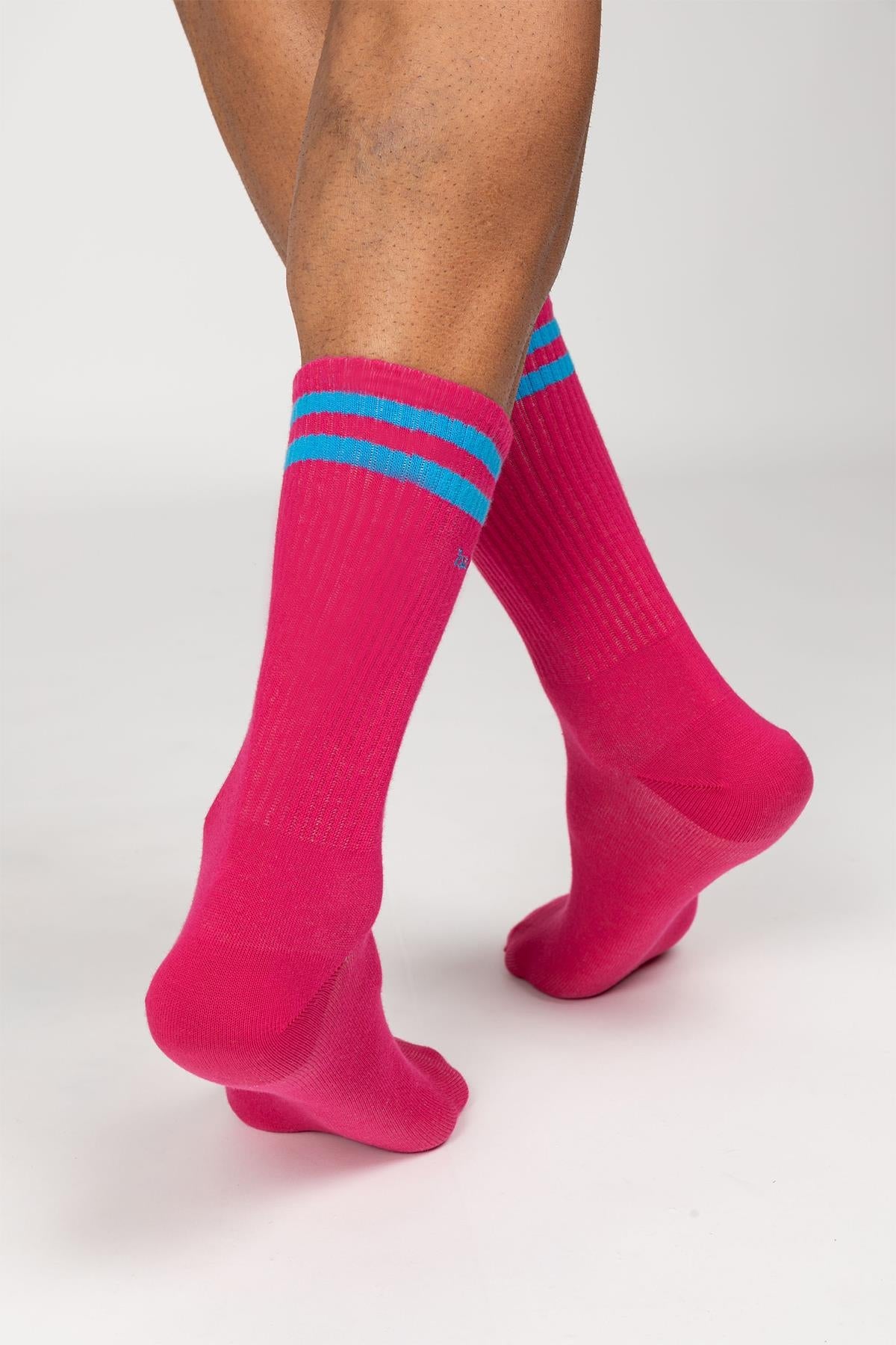 Paul Kenzie-Motley Socks Unisex Nakışlı Uzun Tenis Çorap Rainbow 5-Çorap-4-Milagron.com