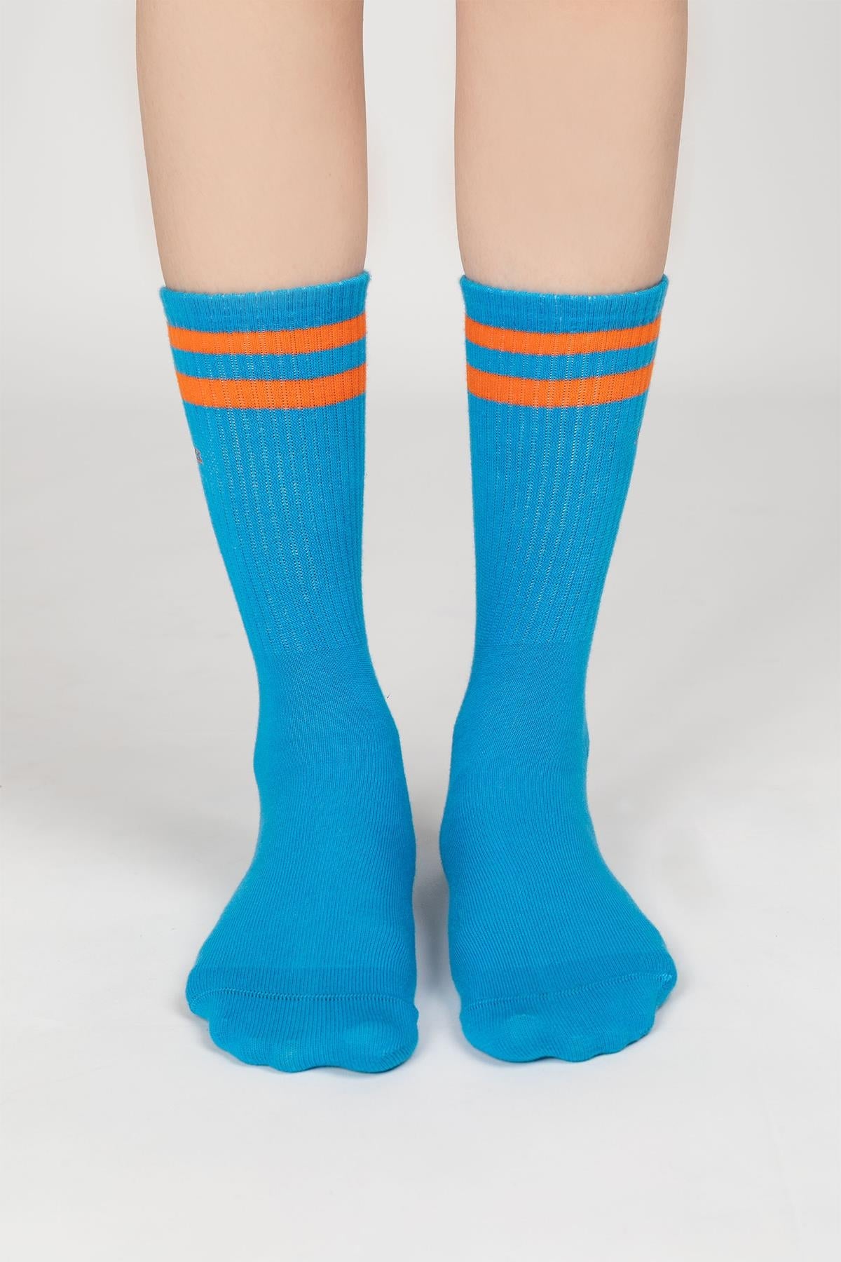 Paul Kenzie-Motley Socks Unisex Nakışlı Uzun Tenis Çorap Rainbow 6-Çorap-3-Milagron.com