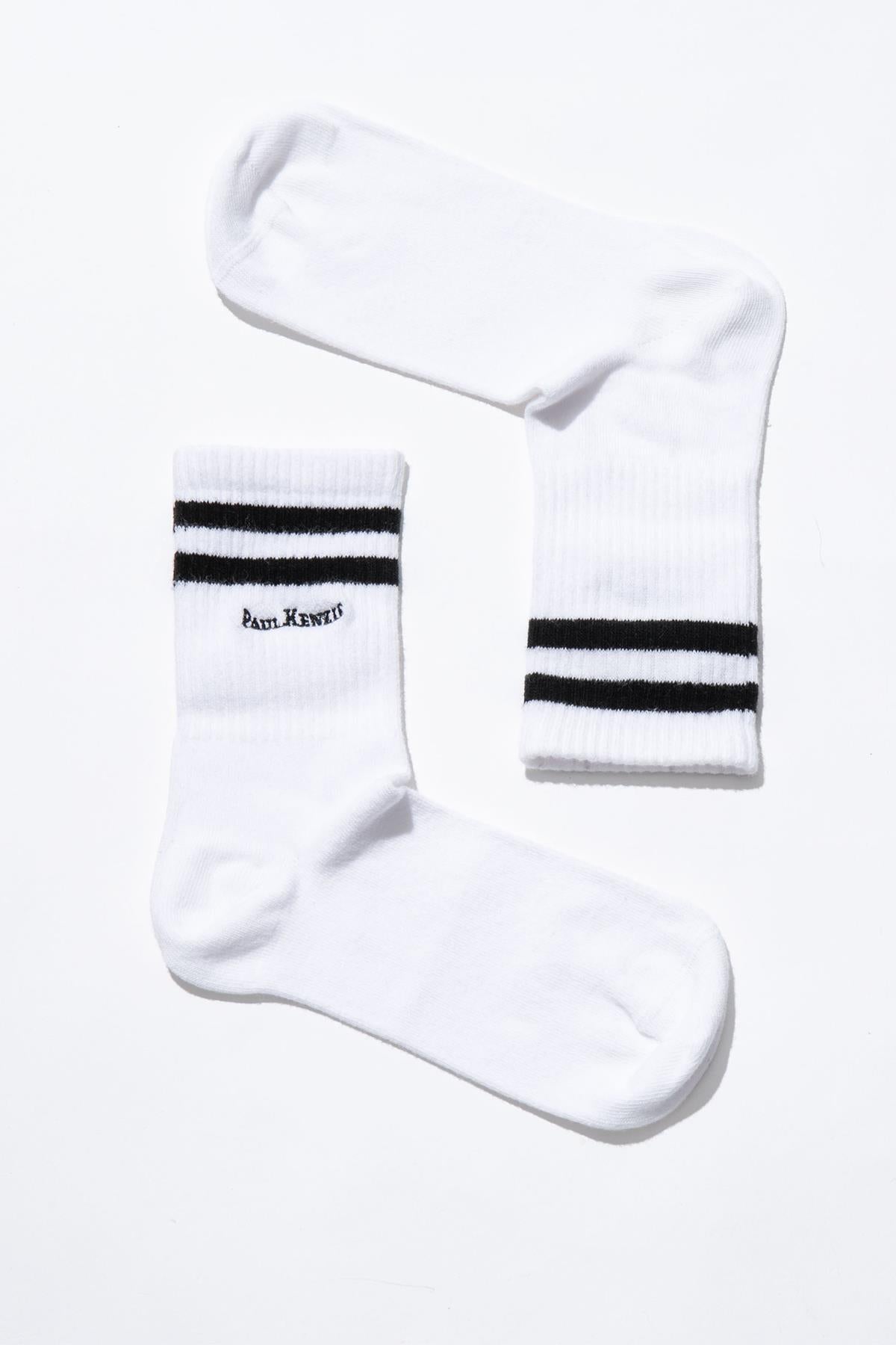 Paul Kenzie-Motley Socks Unisex Nakışlı Uzun Tenis Çorap Zebra-Çorap-2-Milagron.com