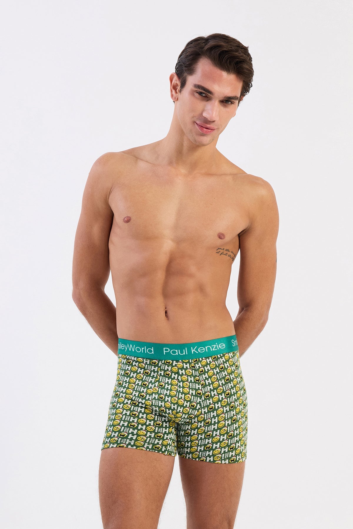 Paul Kenzie-Paul Kenzie | Smiley World Christmas Collection Erkek Boxer 6-Boxer-5-Milagron.com