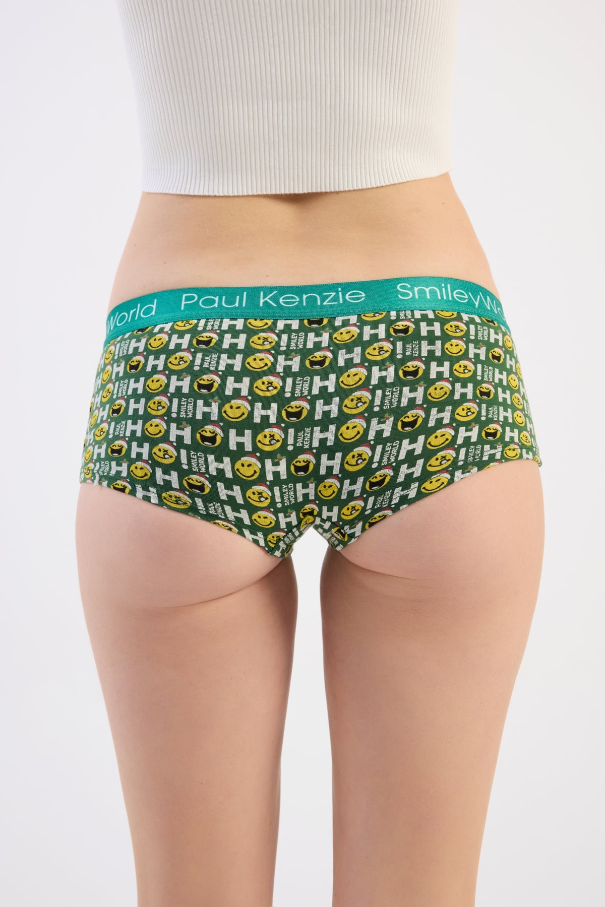Paul Kenzie-Paul Kenzie | Smiley World Christmas Collection Kadın Boyshort Külot 6-Boyshort Külot-8-Milagron.com