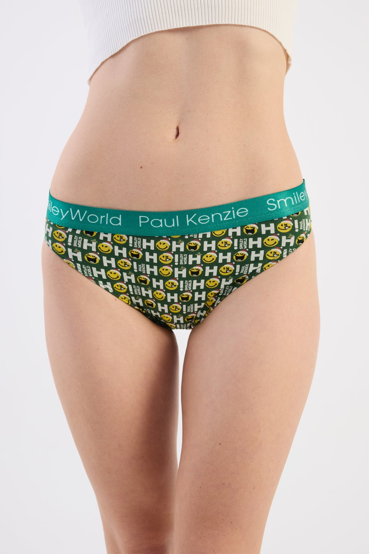 Paul Kenzie-Paul Kenzie | Smiley World Christmas Collection Kadın Slip Külot 6-Slip Külot-6-Milagron.com