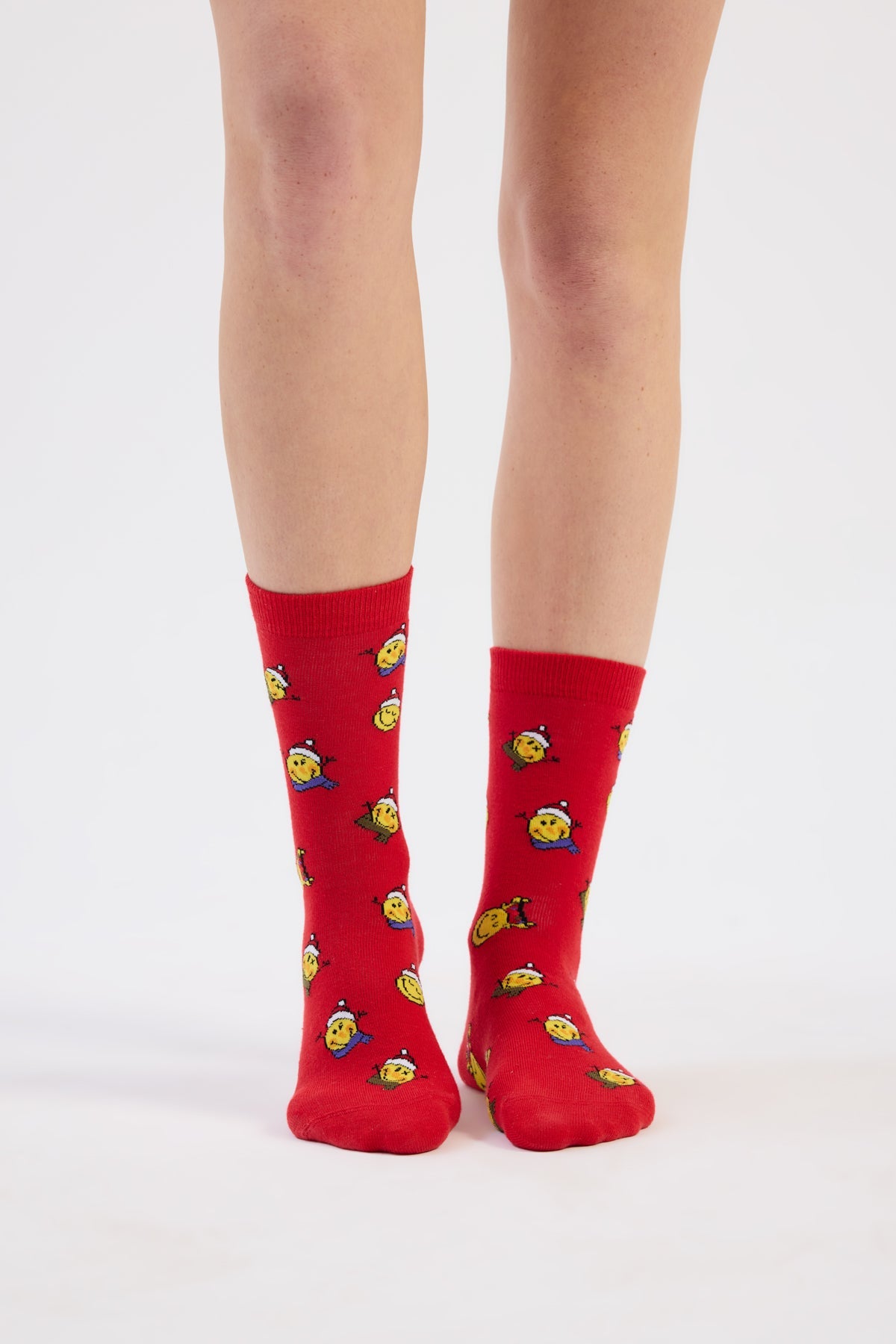 Paul Kenzie-Paul Kenzie | Smiley World Christmas Collection Soket Çorap 5-Çorap-5-Milagron.com