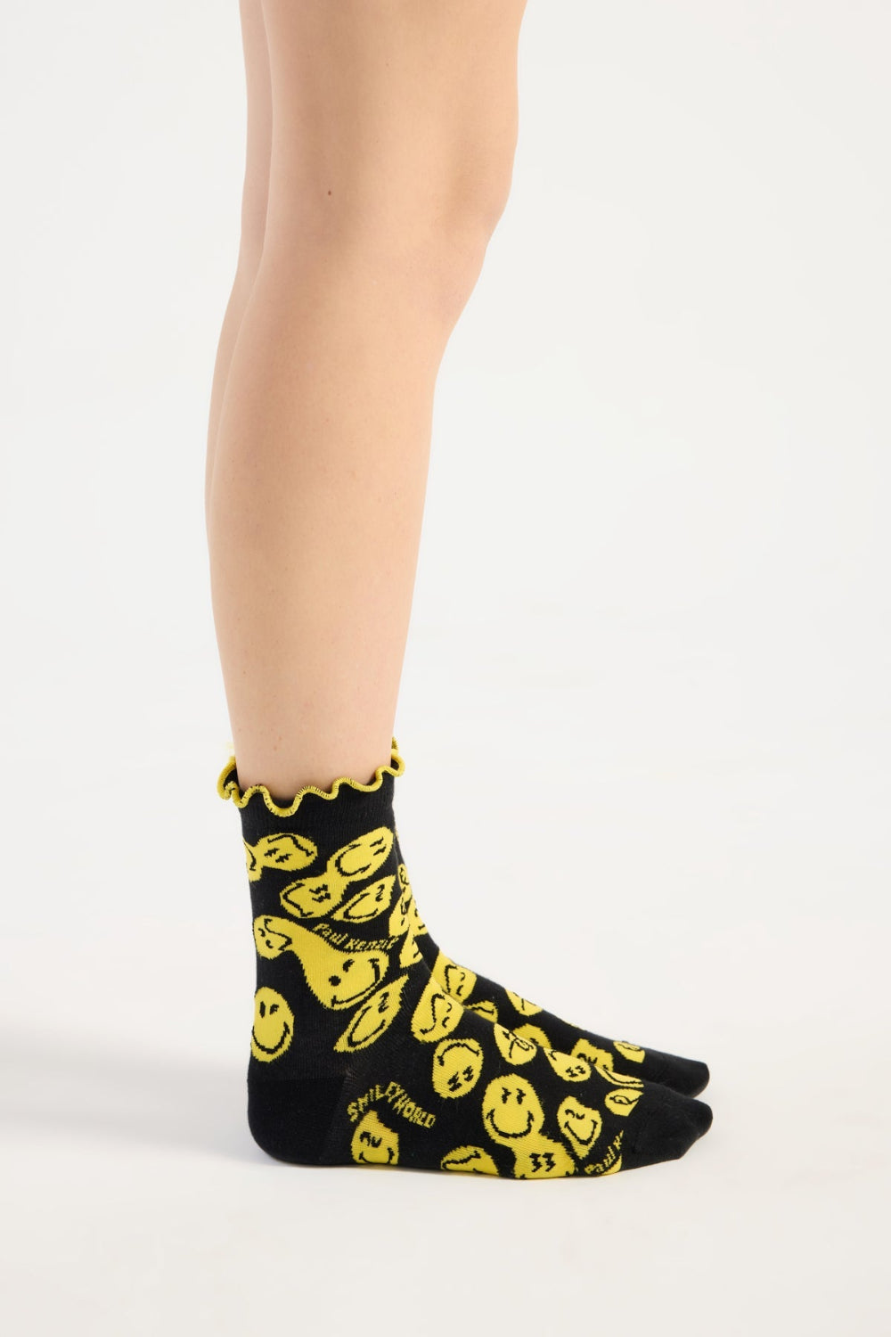 Paul Kenzie-Paul Kenzie | Smiley World Ruffle Çorap 3-Çorap-4-Milagron.com