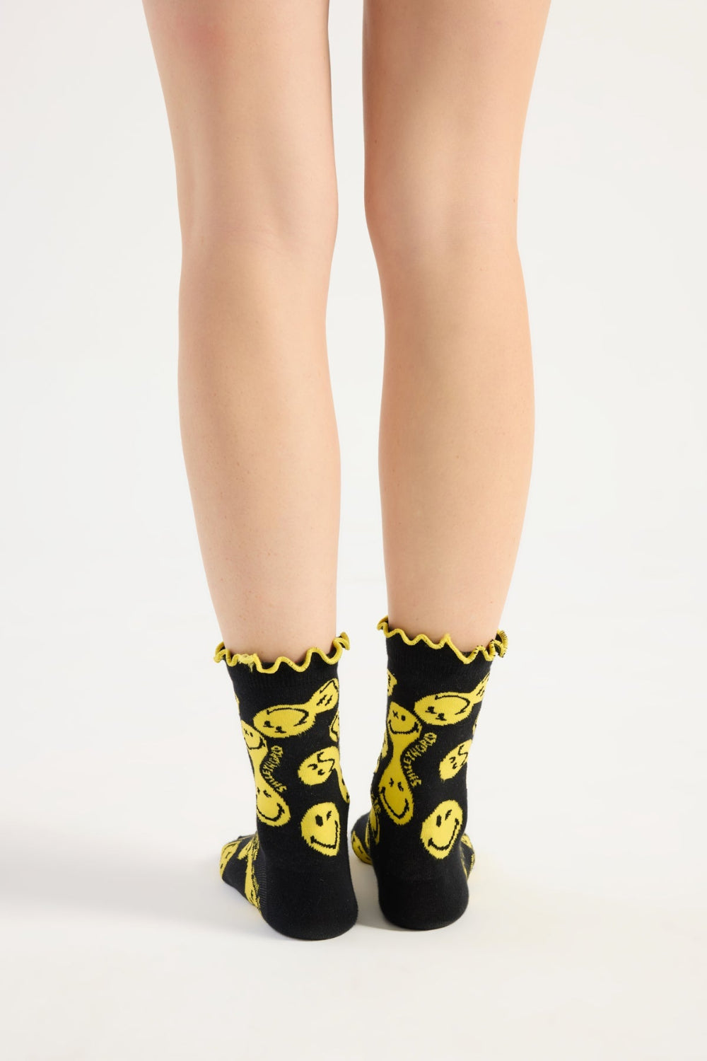 Paul Kenzie-Paul Kenzie | Smiley World Ruffle Çorap 3-Çorap-5-Milagron.com