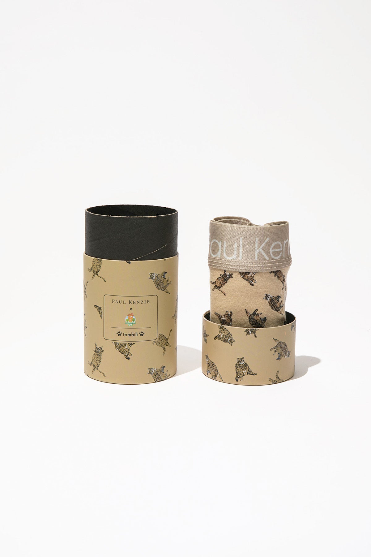 Paul Kenzie-Paul Kenzie X Kurtaran Ev Desenli Erkek Boxer Tombili-Boxer-1-Milagron.com