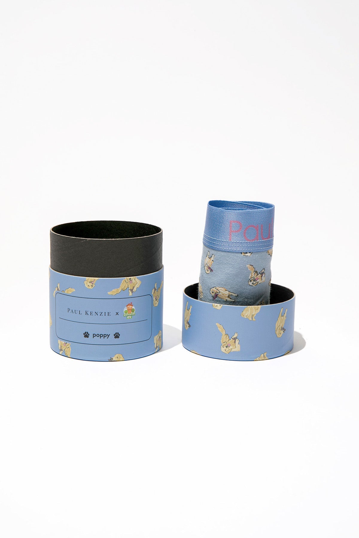 Paul Kenzie-Paul Kenzie X Kurtaran Ev Desenli Kadın Boyshort Külot Poppy-Boyshort Külot-2-Milagron.com