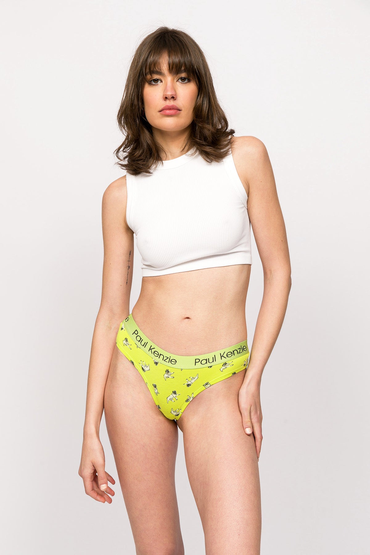 Paul Kenzie-Paul Kenzie X Kurtaran Ev Desenli Kadın Cheeky Külot Dani-Cheeky Külot-4-Milagron.com