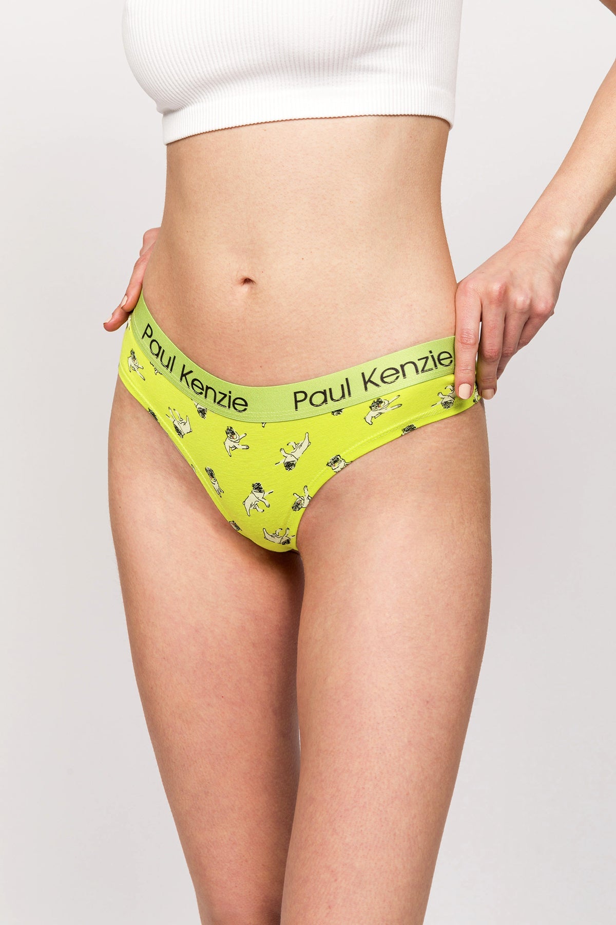 Paul Kenzie-Paul Kenzie X Kurtaran Ev Desenli Kadın Cheeky Külot Dani-Cheeky Külot-5-Milagron.com