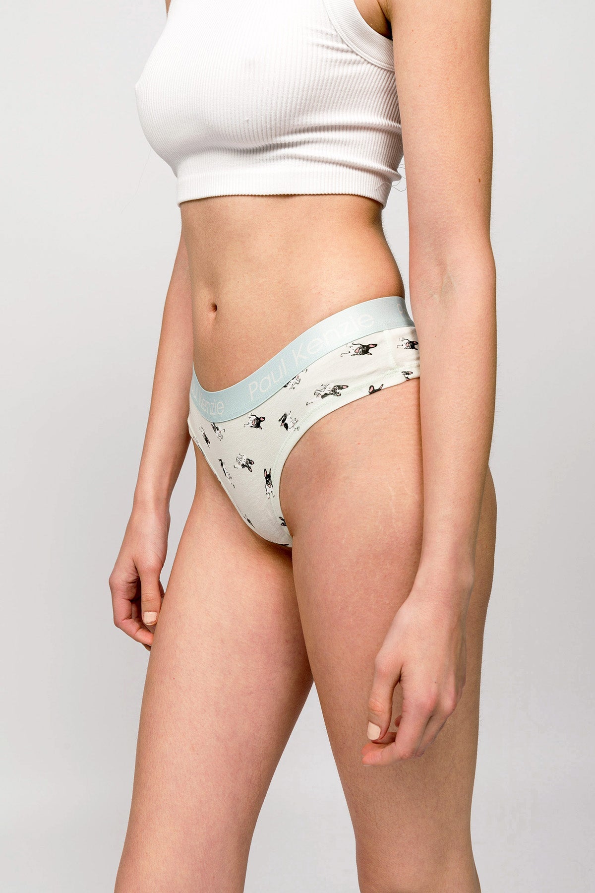 Paul Kenzie-Paul Kenzie X Kurtaran Ev Desenli Kadın Cheeky Külot Frenchie-Cheeky Külot-5-Milagron.com