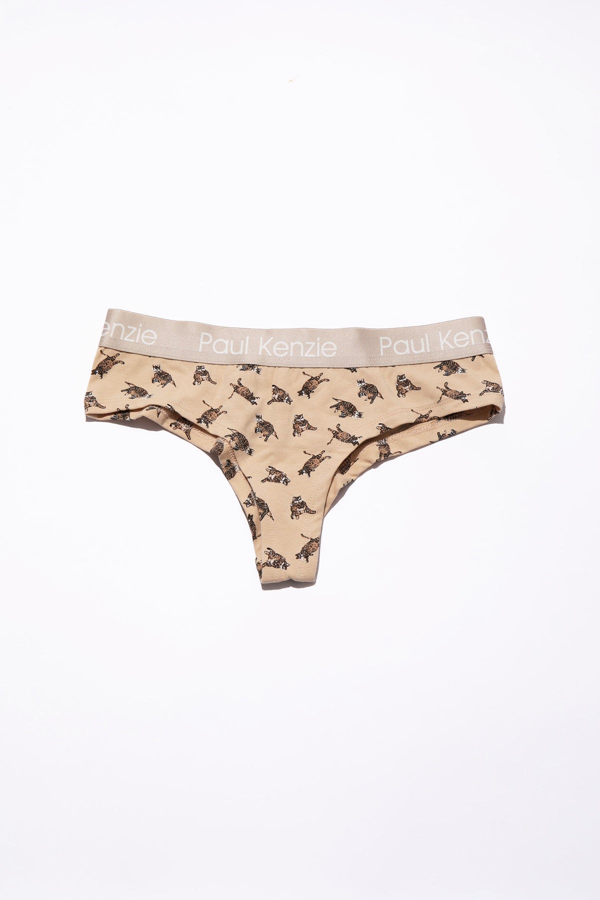 Paul Kenzie-Paul Kenzie X Kurtaran Ev Desenli Kadın Cheeky Külot Tombili-Cheeky Külot-1-Milagron.com