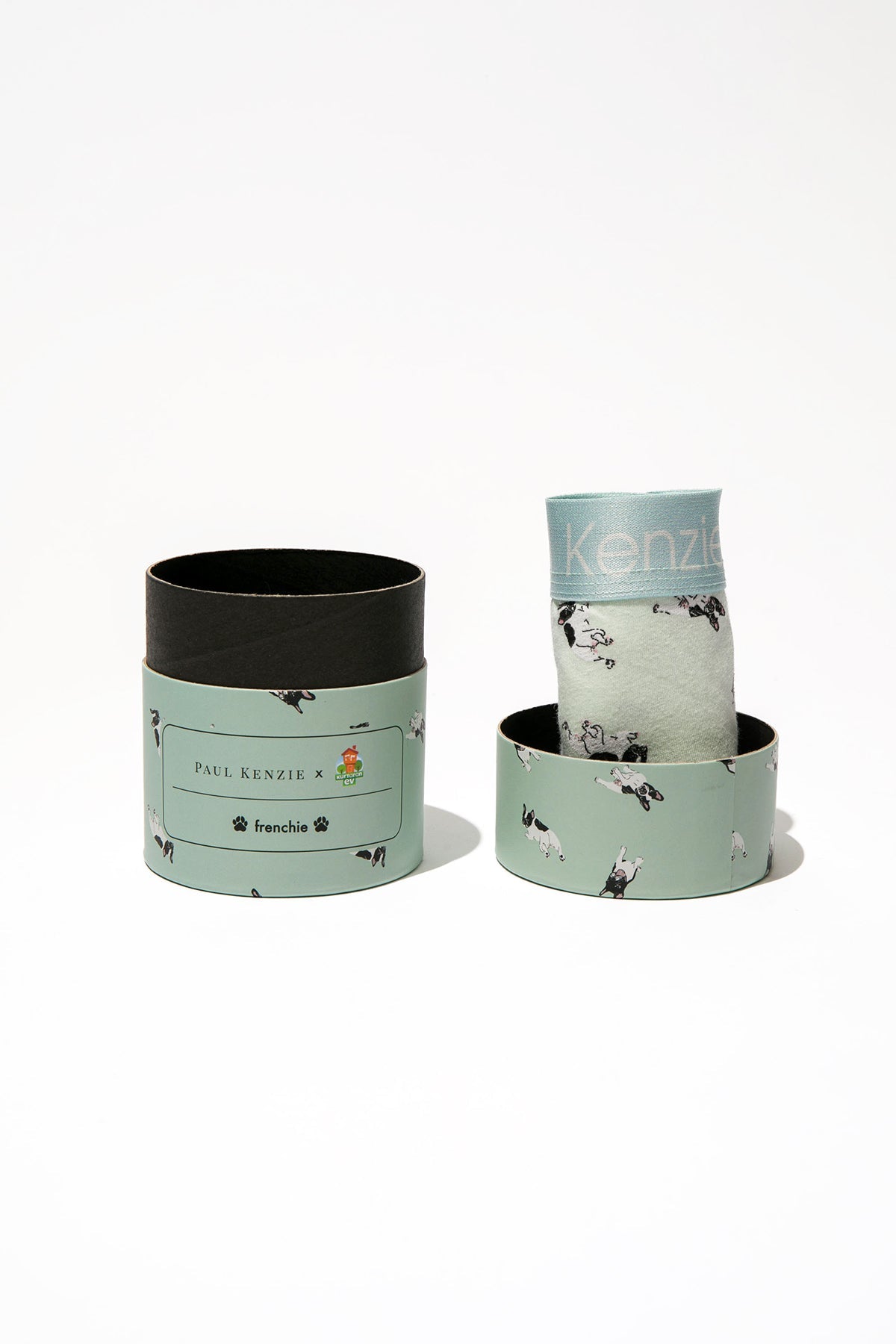 Paul Kenzie-Paul Kenzie X Kurtaran Ev Desenli Kadın Slip Külot Frenchie-Slip Külot-2-Milagron.com