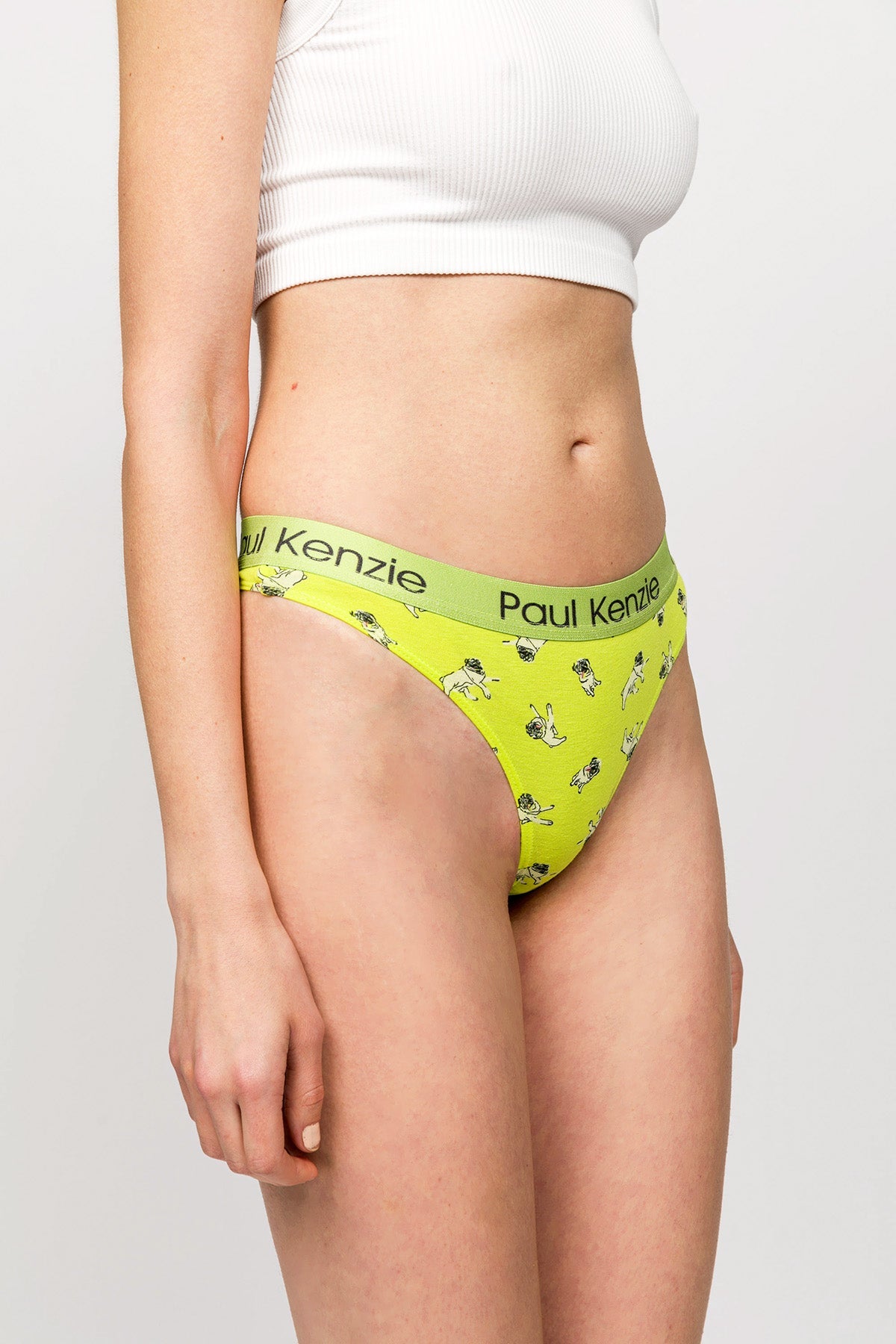 Paul Kenzie-Paul Kenzie X Kurtaran Ev Desenli Kadın String Külot Dani-String-5-Milagron.com