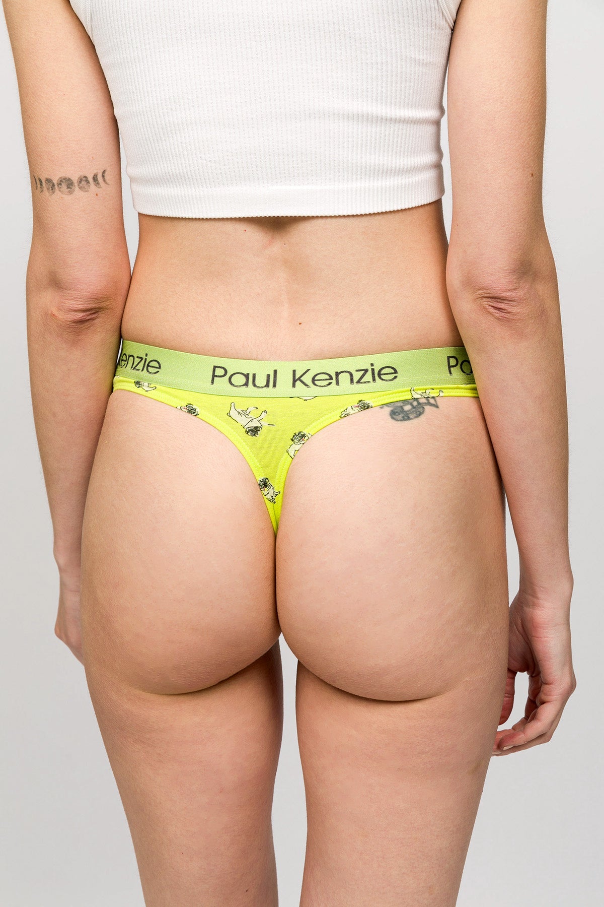 Paul Kenzie-Paul Kenzie X Kurtaran Ev Desenli Kadın String Külot Dani-String-6-Milagron.com