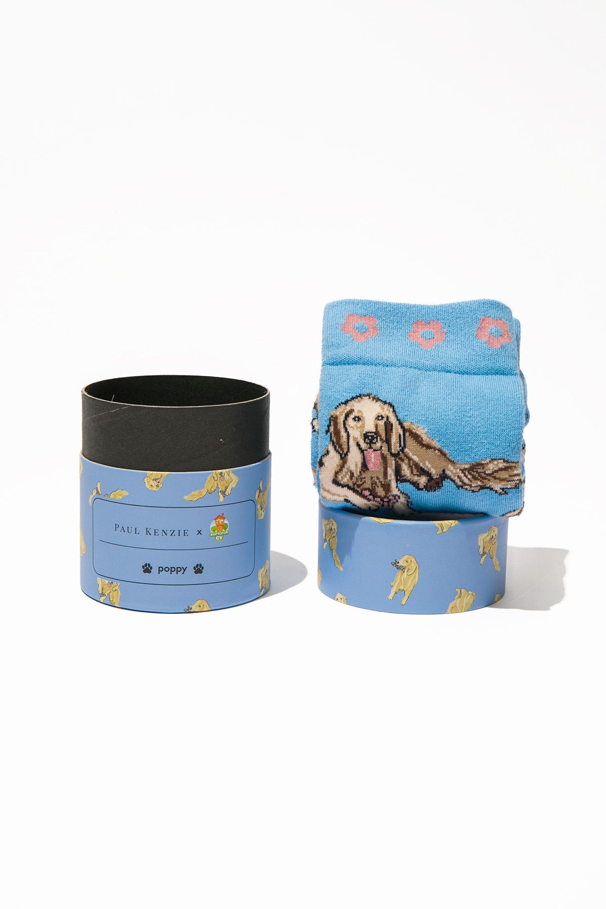 Paul Kenzie-Paul Kenzie X Kurtaran Ev Desenli Soket Çorap Poppy-Çorap-1-Milagron.com