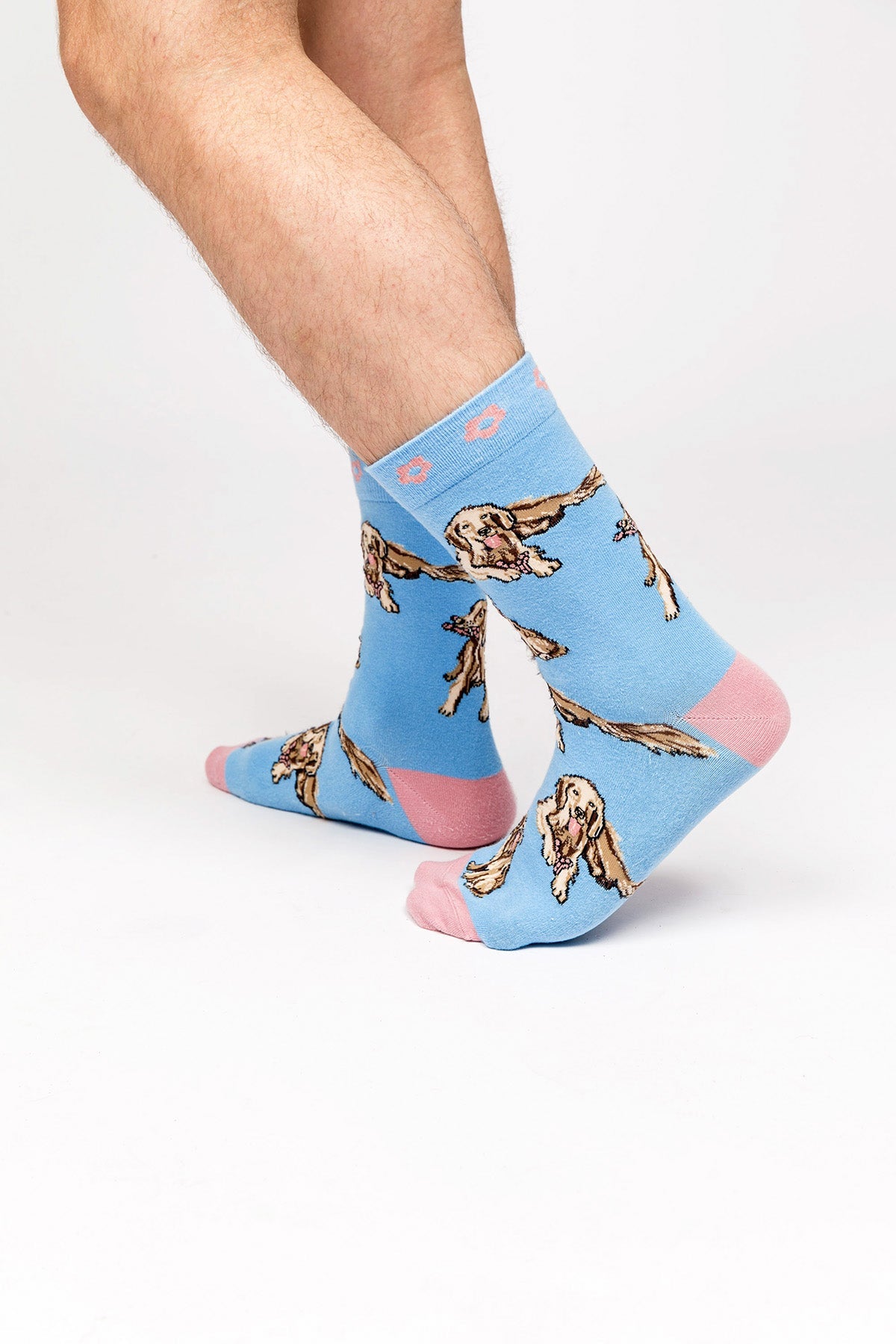 Paul Kenzie-Paul Kenzie X Kurtaran Ev Desenli Soket Çorap Poppy-Çorap-3-Milagron.com