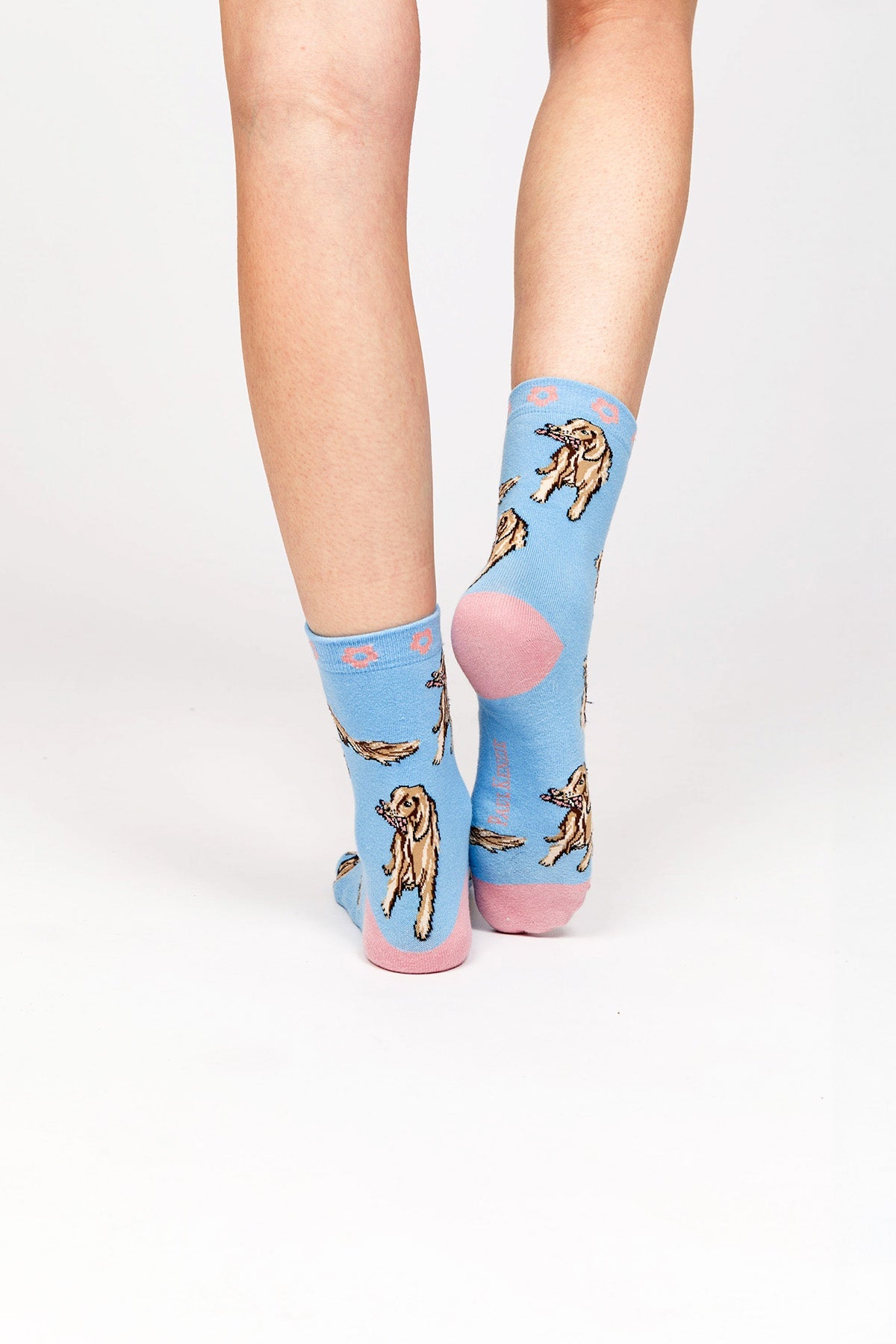 Paul Kenzie-Paul Kenzie X Kurtaran Ev Desenli Soket Çorap Poppy-Çorap-6-Milagron.com