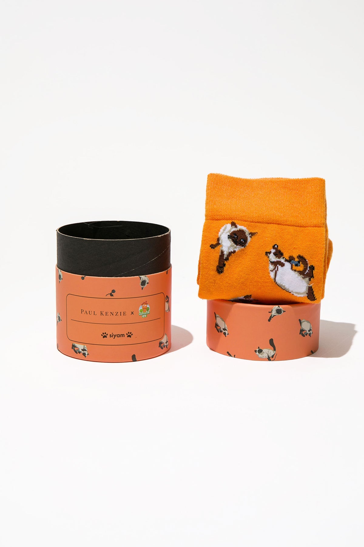 Paul Kenzie-Paul Kenzie X Kurtaran Ev Desenli Soket Çorap Siyam-Çorap-1-Milagron.com