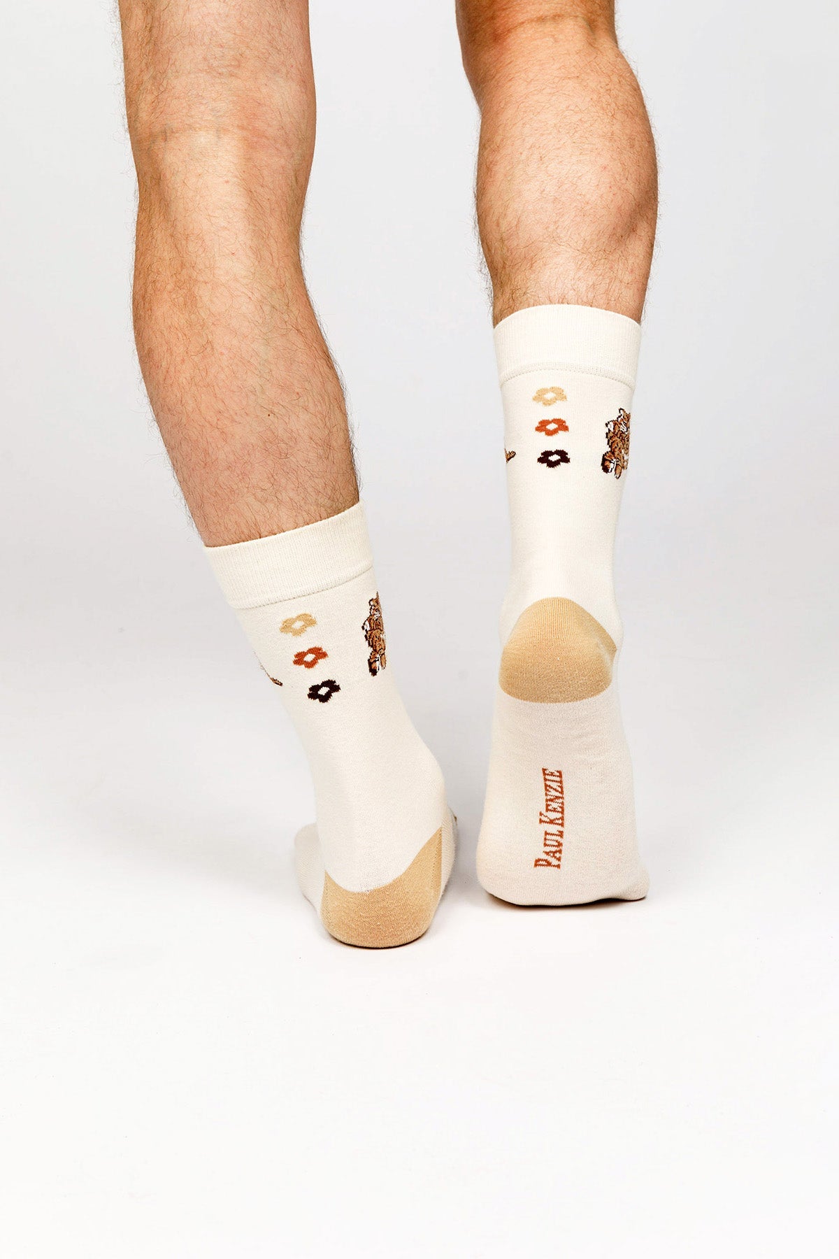 Paul Kenzie-Paul Kenzie X Kurtaran Ev Desenli Soket Çorap Tombili-Çorap-4-Milagron.com