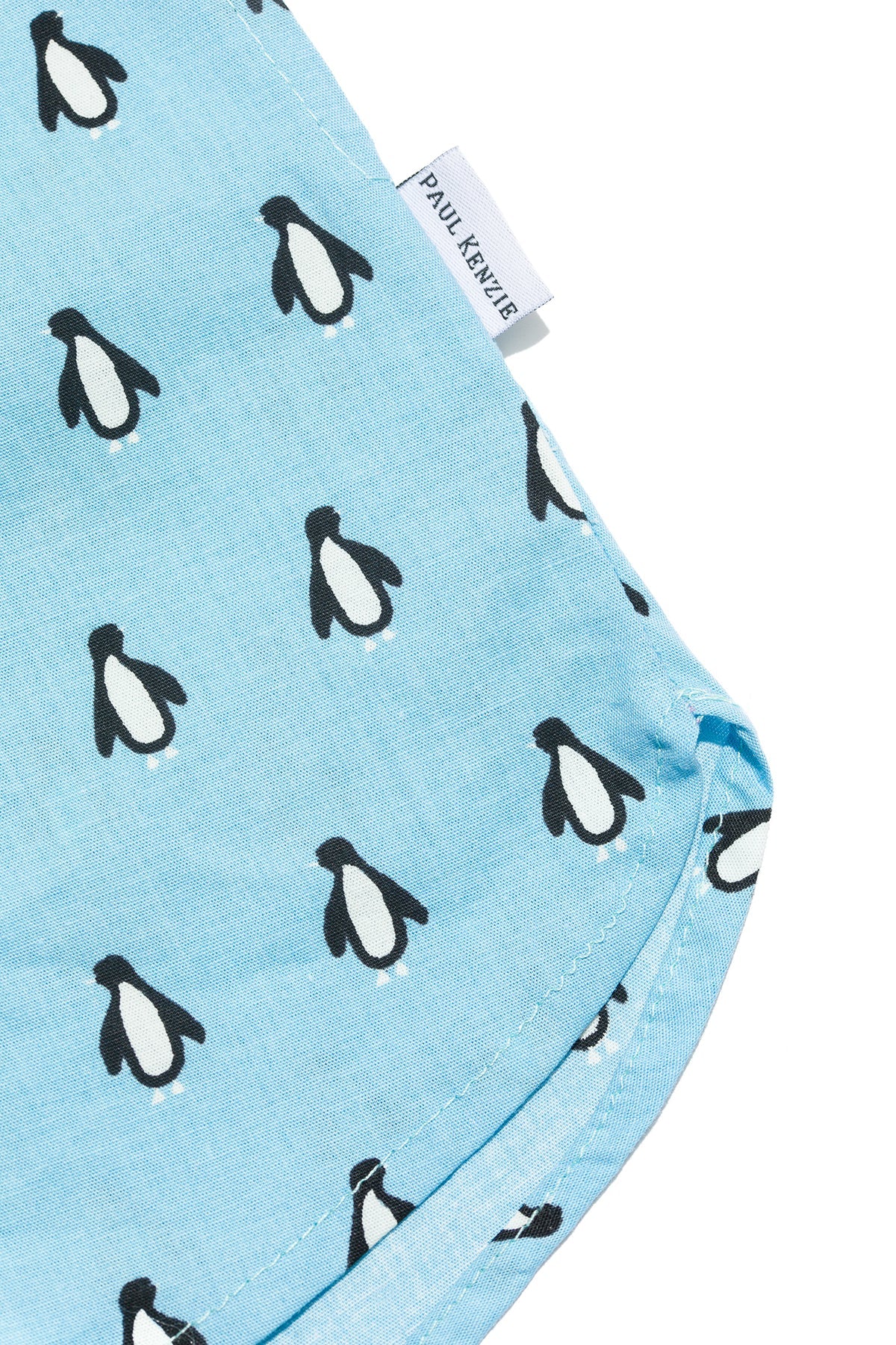 Paul Kenzie-SORUNLU - Desenli Kadın Ev şort – Chill Space Collection – Cool Like Penguin-Ev Şort-7-Milagron.com