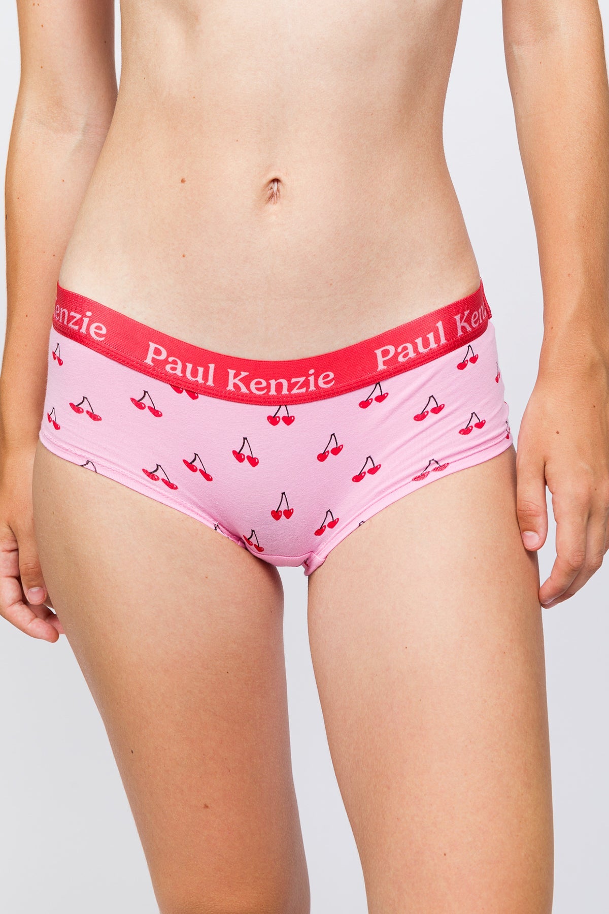 Paul Kenzie-SORUNLU - Valentine Collection Kadın Boyshort Külot Cherries On Top-Boyshort Külot-5-Milagron.com