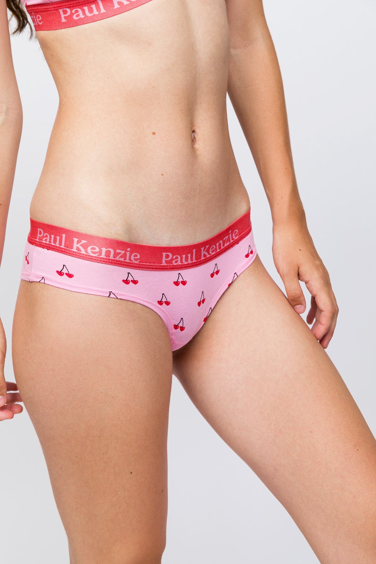Paul Kenzie-SORUNLU - Valentine Collection Kadın Cheeky Külot Cherries On Top-Cheeky Külot-6-Milagron.com