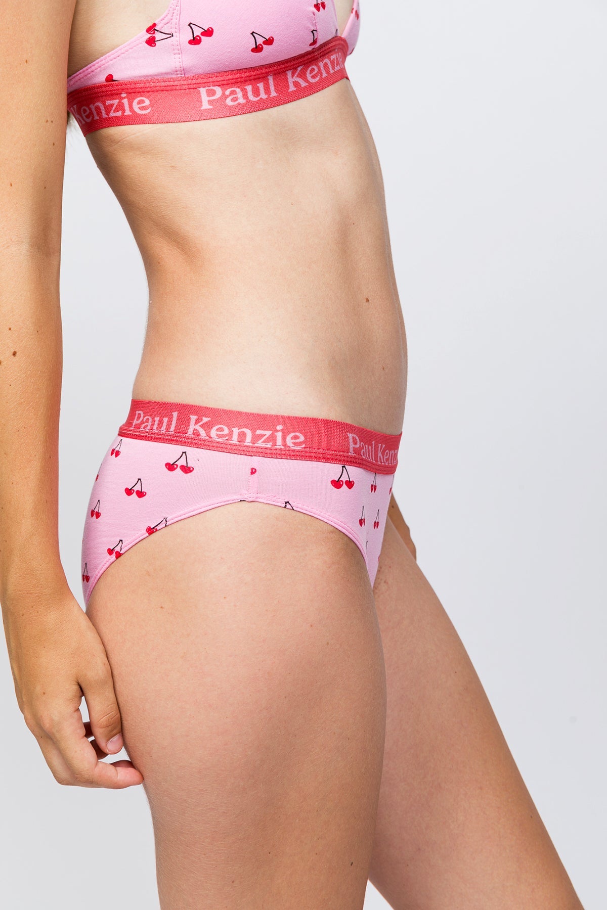 Paul Kenzie-SORUNLU - Valentine Collection Kadın Slip Külot Cherries On Top-Slip Külot-6-Milagron.com