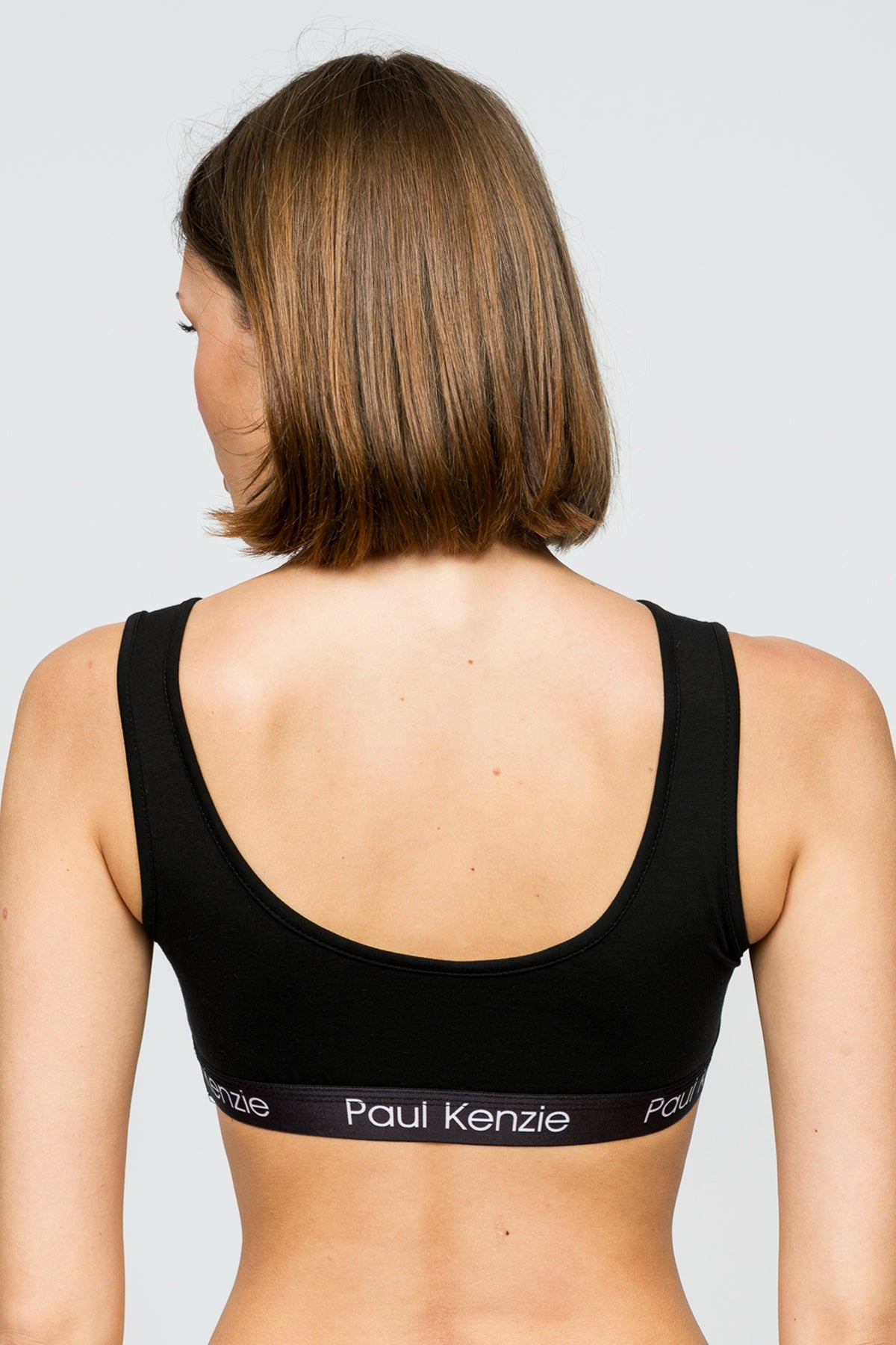 Paul Kenzie-Siyah Spor Bralet Blackish-6-Milagron.com