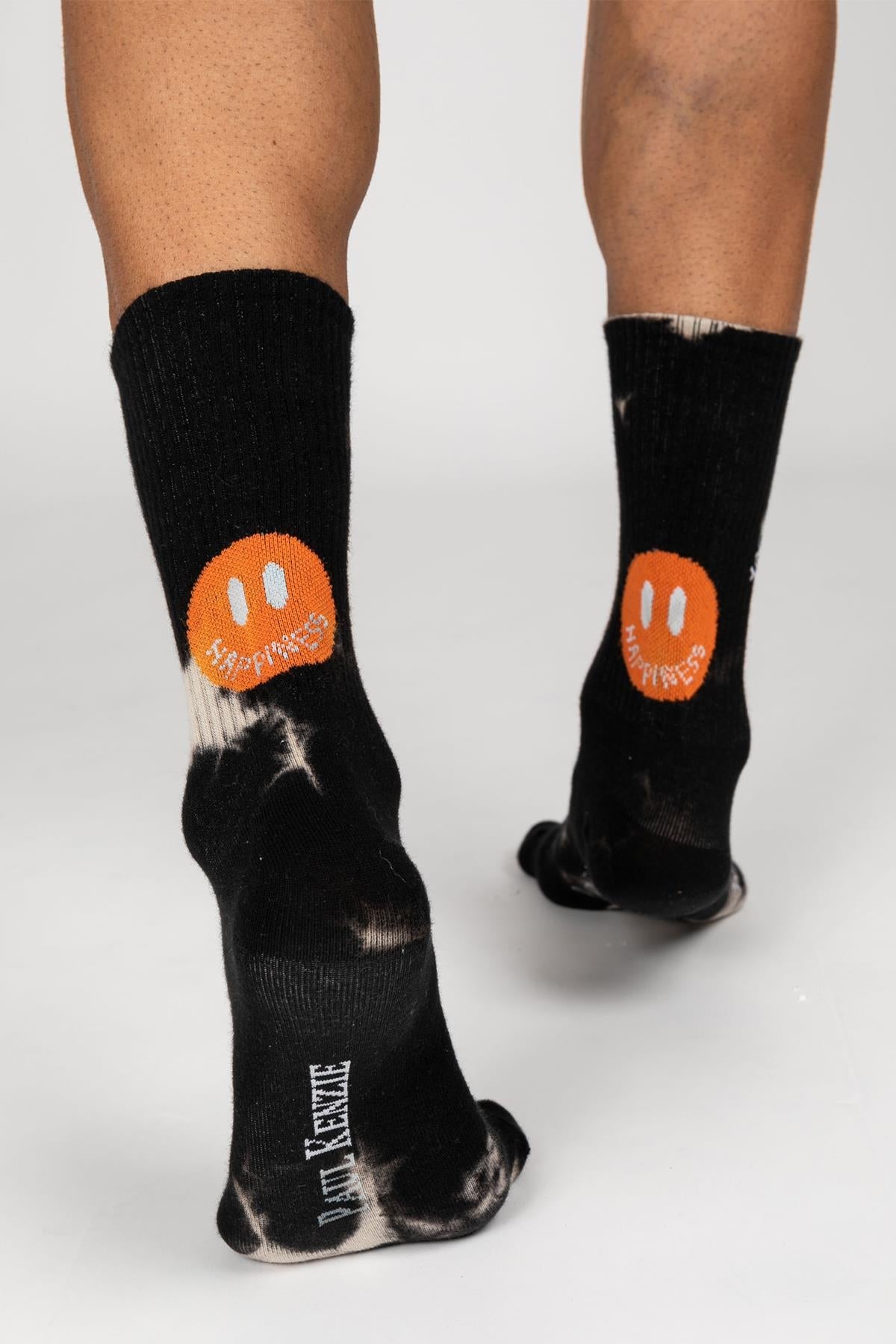 Paul Kenzie-Smile Dye Unisex Batik Desenli Dikişsiz Tenis Çorap Space-Çorap-4-Milagron.com