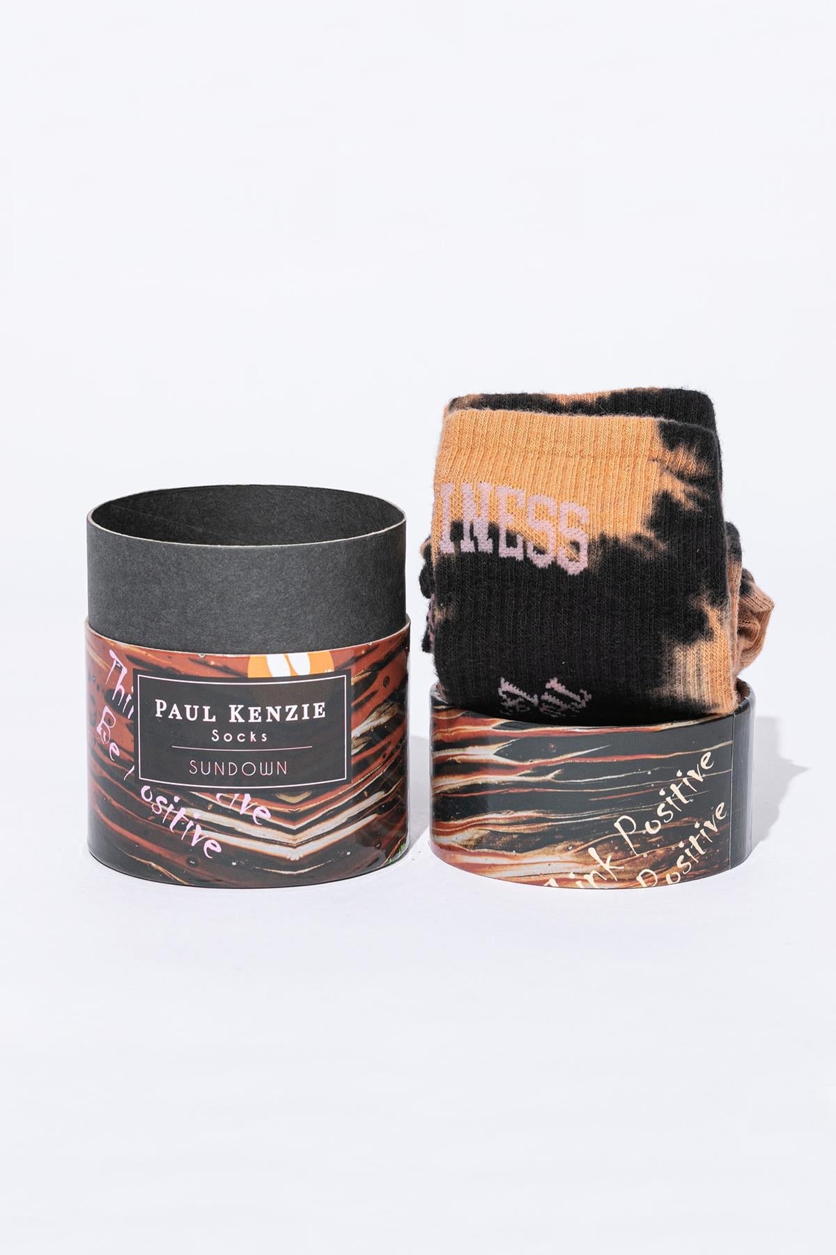 Paul Kenzie-Smile Dye Unisex Batik Desenli Dikişsiz Tenis Çorap Sundown-Külot-1-Milagron.com
